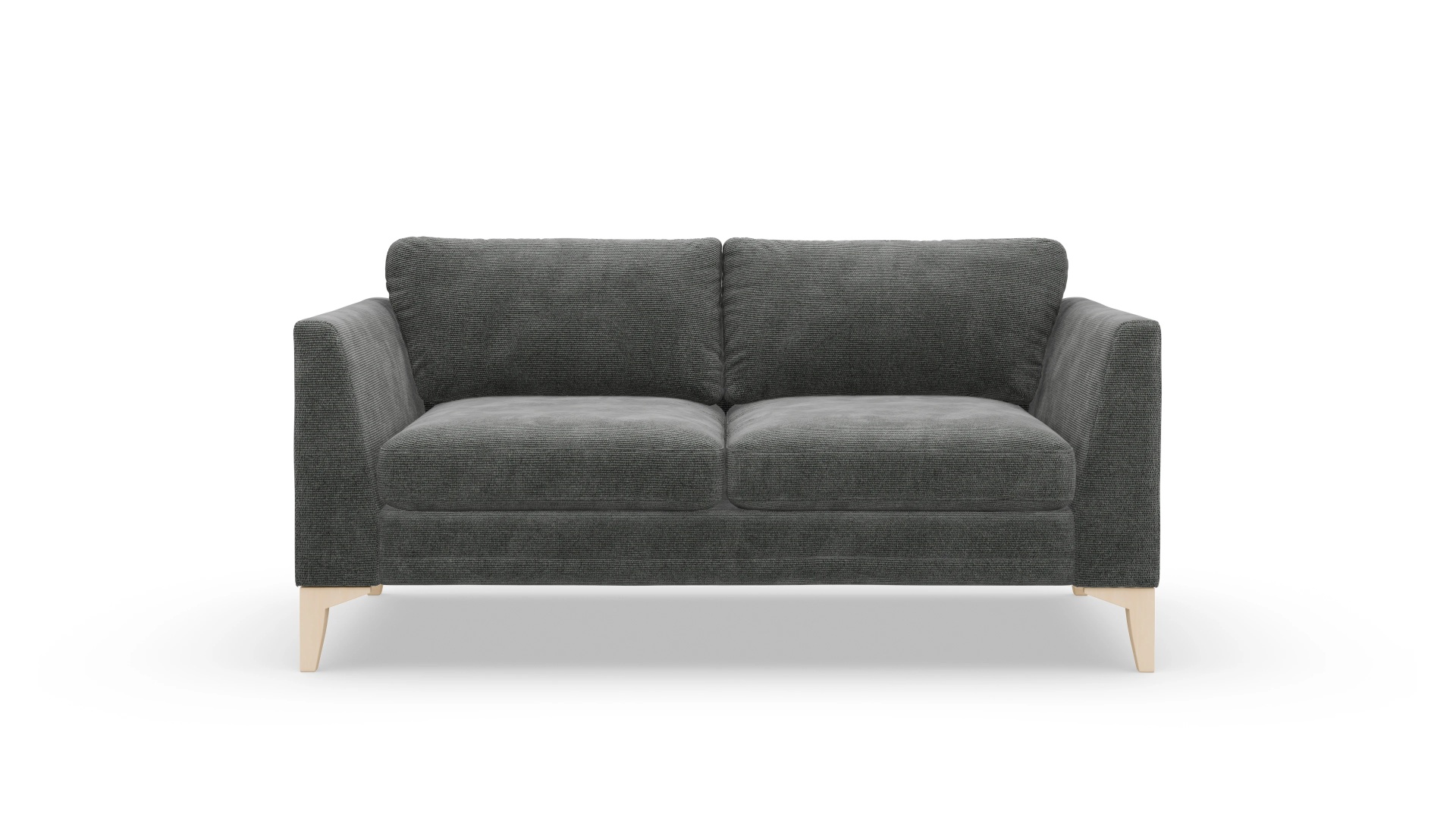 Stoffsofa Fairfield Ansicht des Produktes Fairfield 2-Sitzer in Stoff grau