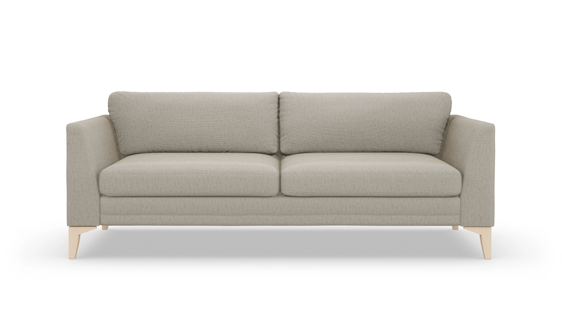 Stoffsofa Fairfield Ansicht des Produktes Fairfield 3-Sitzer in Stoff beige