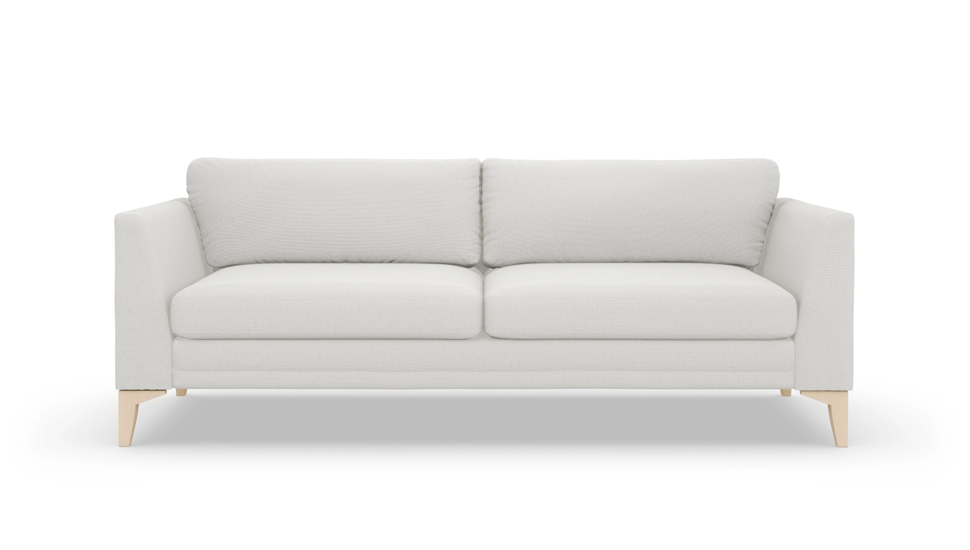 Stoffsofa Fairfield Ansicht des Produktes Fairfield 3-Sitzer in Stoff weiß