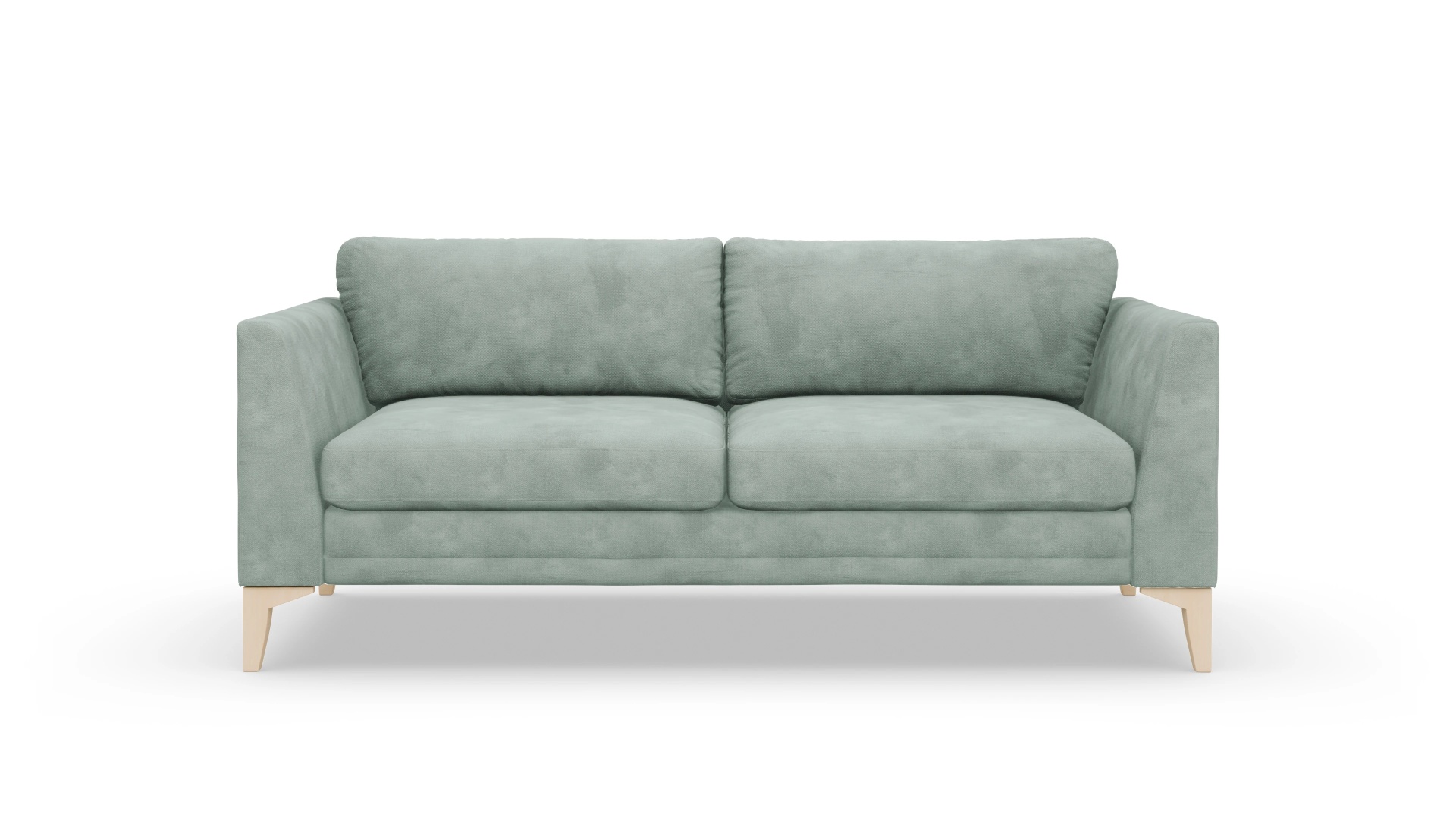 Stoffsofa Fairfield Ansicht des Produktes Fairfield 2,5-Sitzer in Samt blau