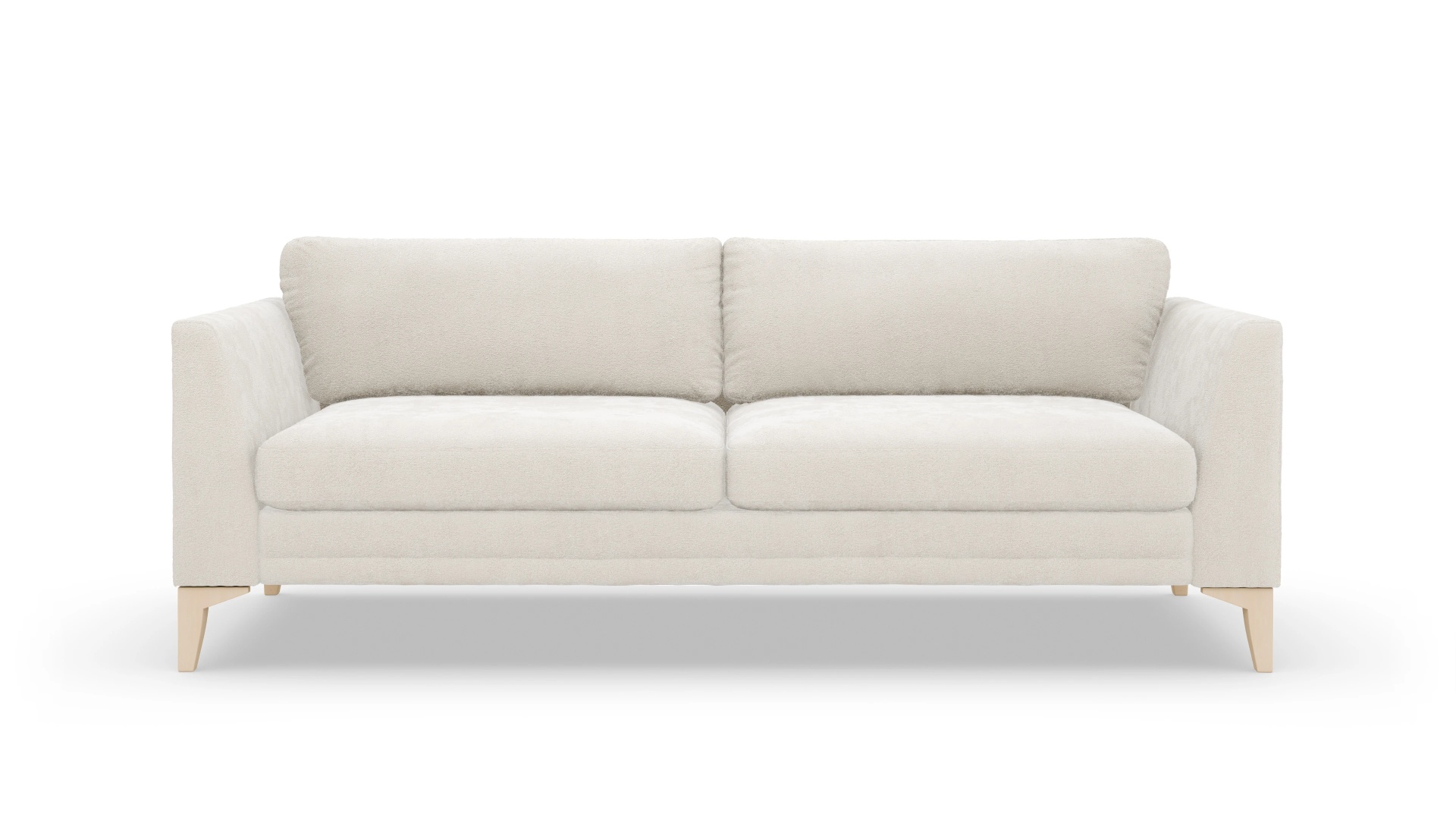 Ansicht des Produktes Fairfield 3-Sitzer in Stoff weiß