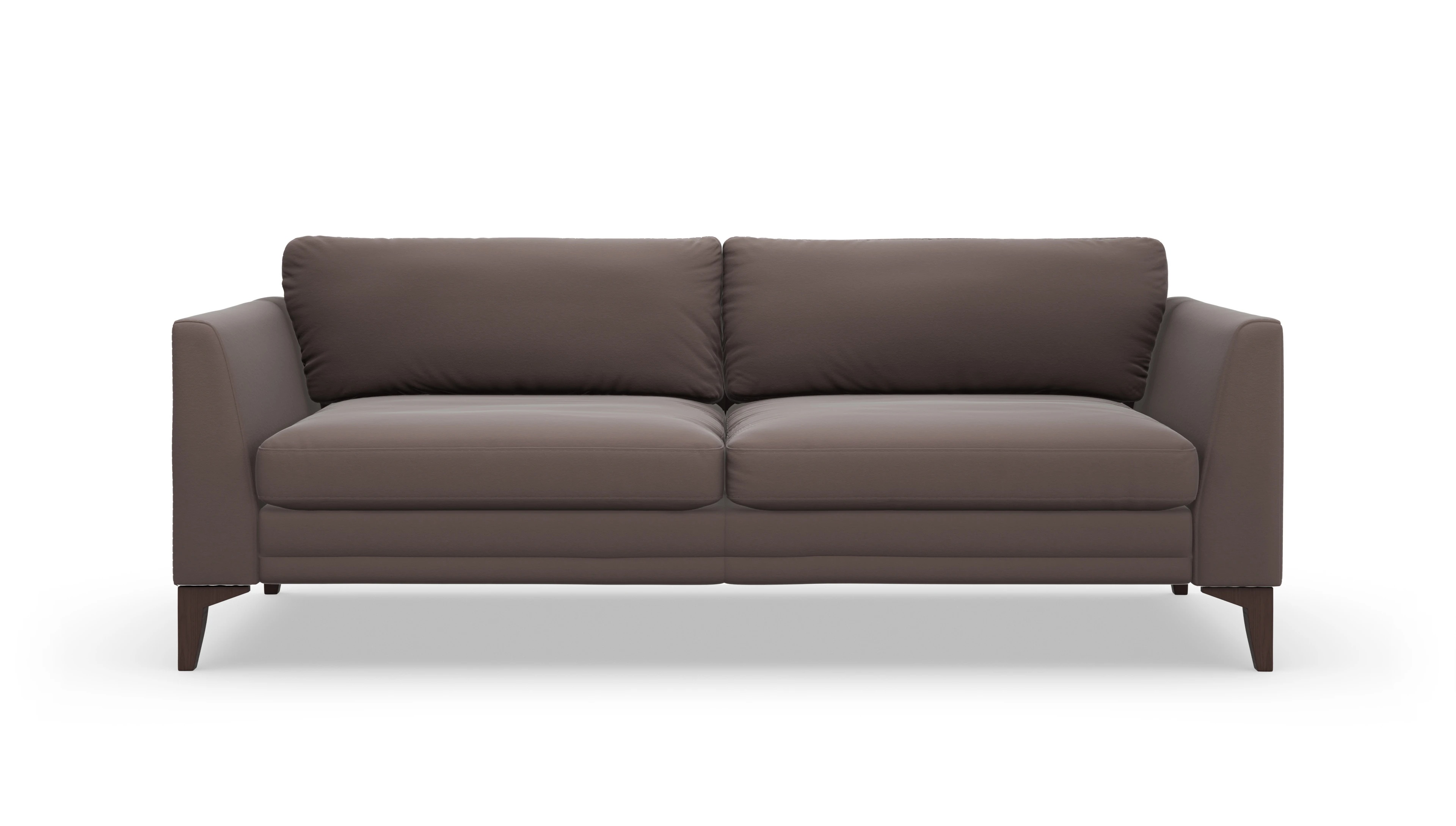 Ansicht des Produktes Fairfield 3-Sitzer in Leder grau