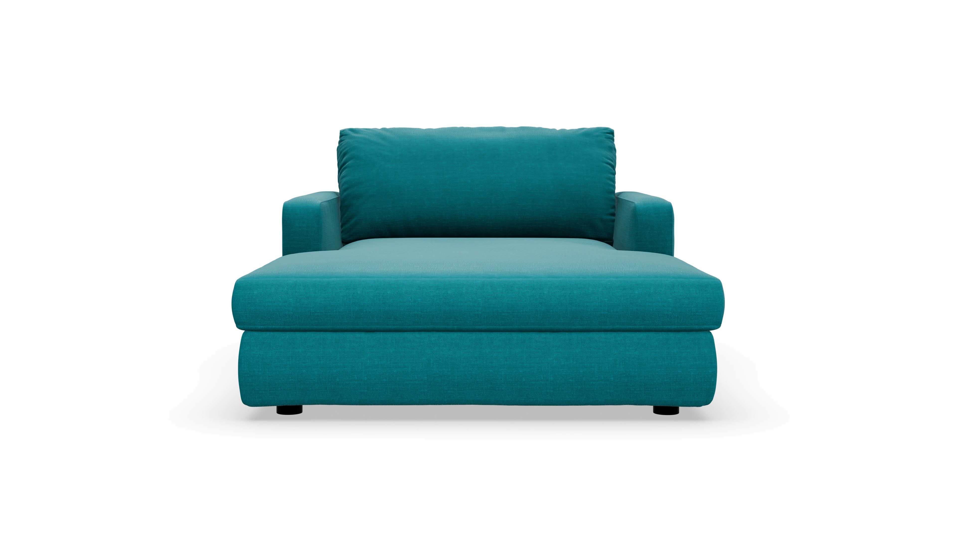 Ansicht des Produktes Amelia Sessel in Stoff blau