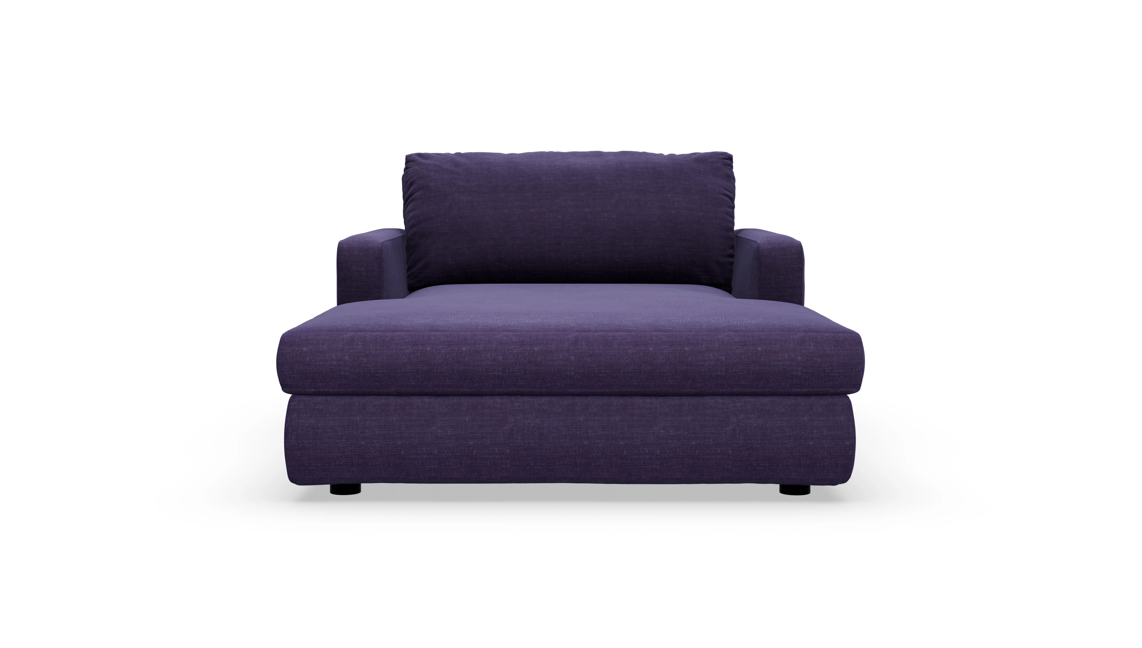 Ansicht des Produktes Amelia Sessel in Stoff blau