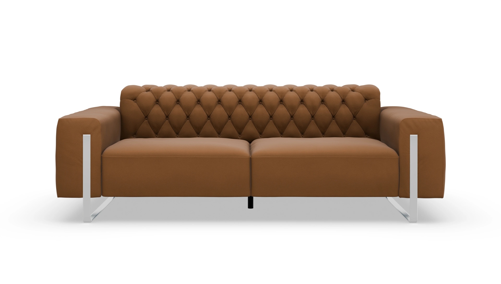 Ansicht des Produktes Nox 3-Sitzer in Leder cognac