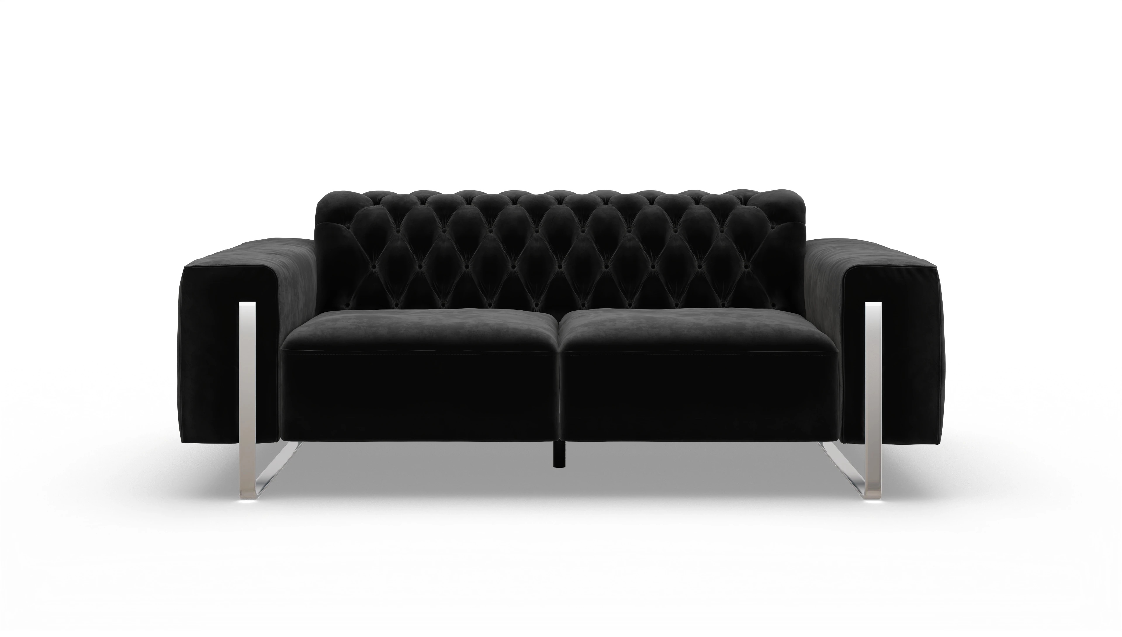 Designer-Sofa Nox in Samt