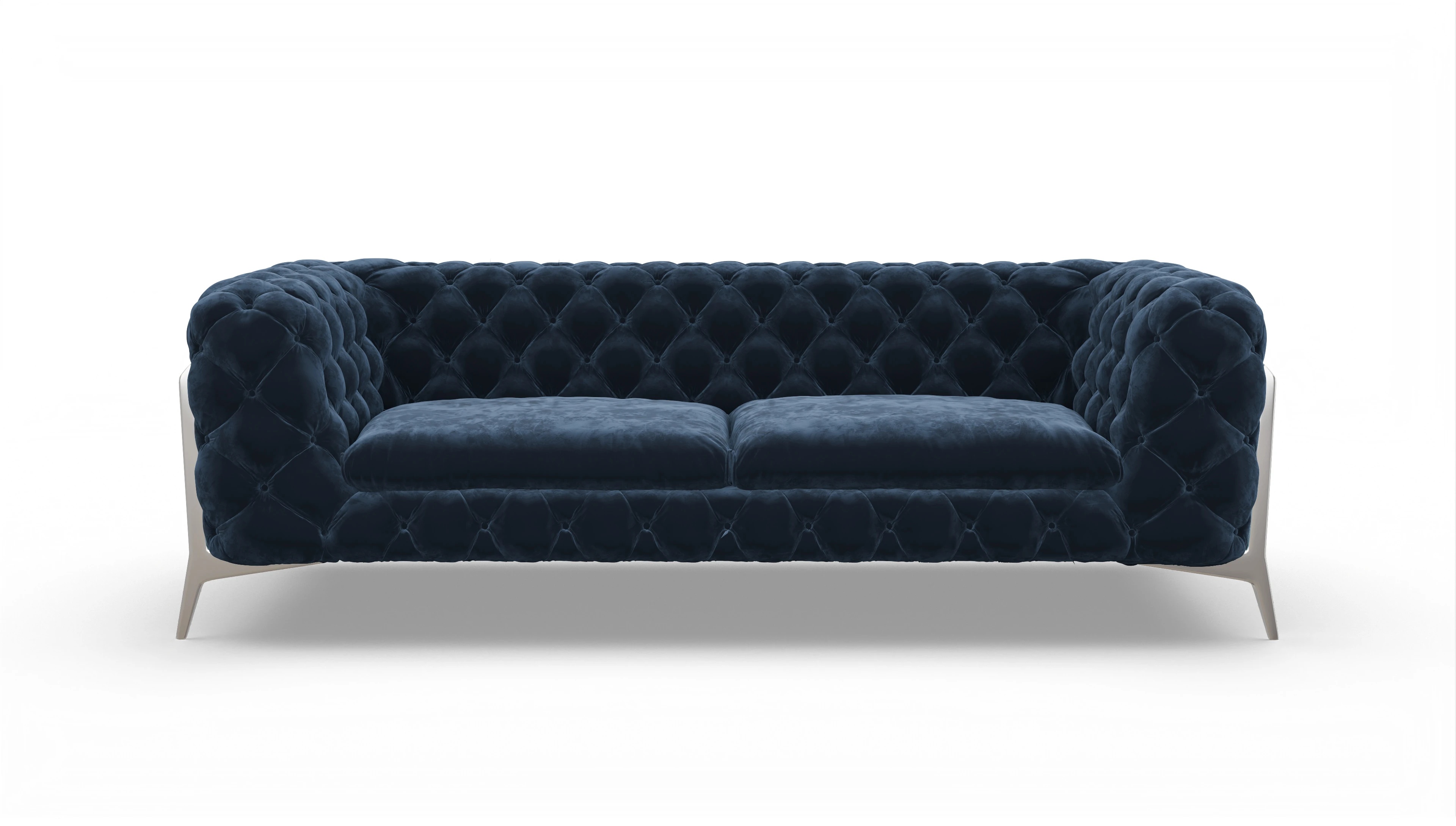 Modern Chesterfield Samtsofa Juno