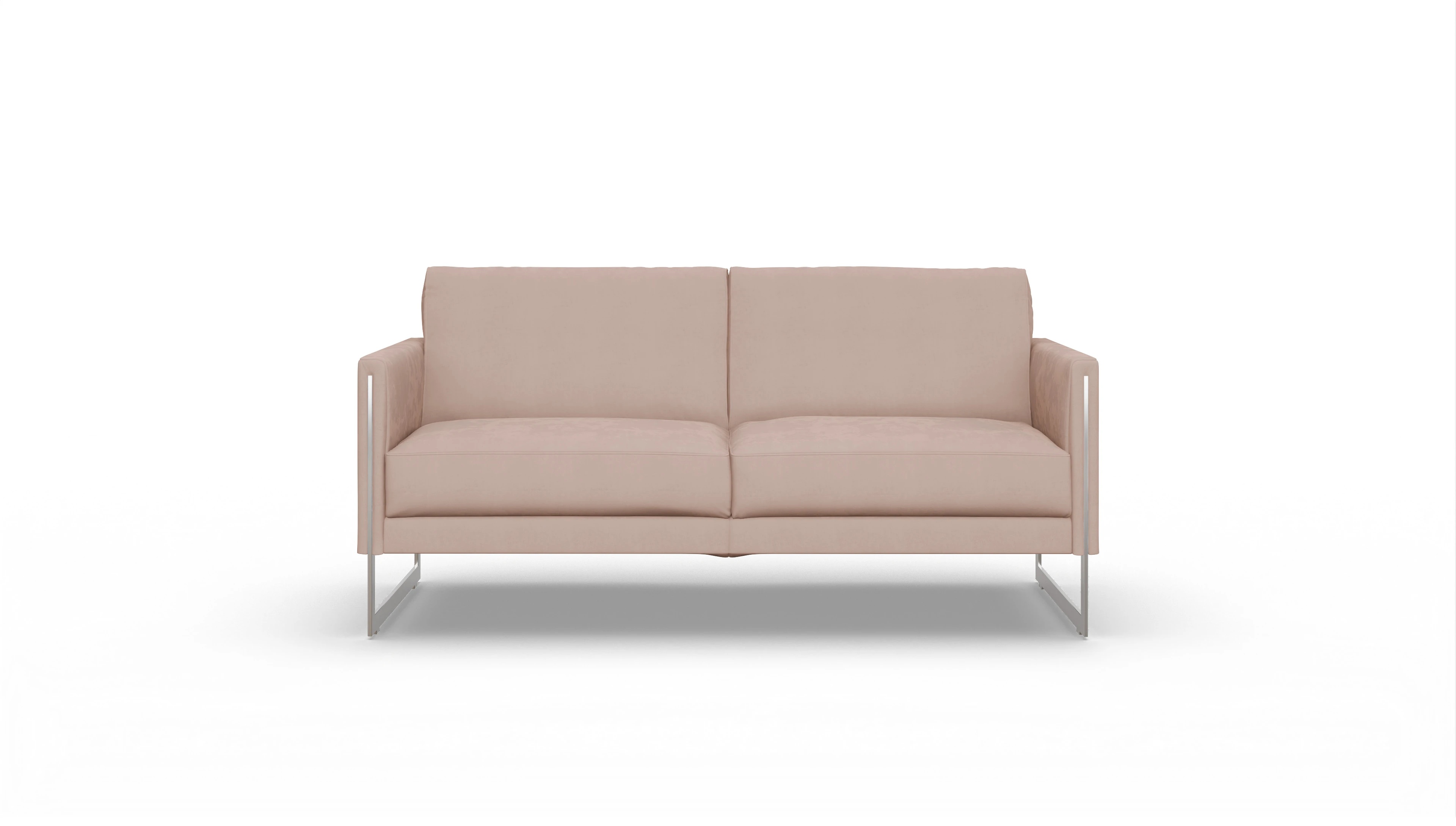 Ansicht des Produktes Nebbia 2-Sitzer in Samt blau