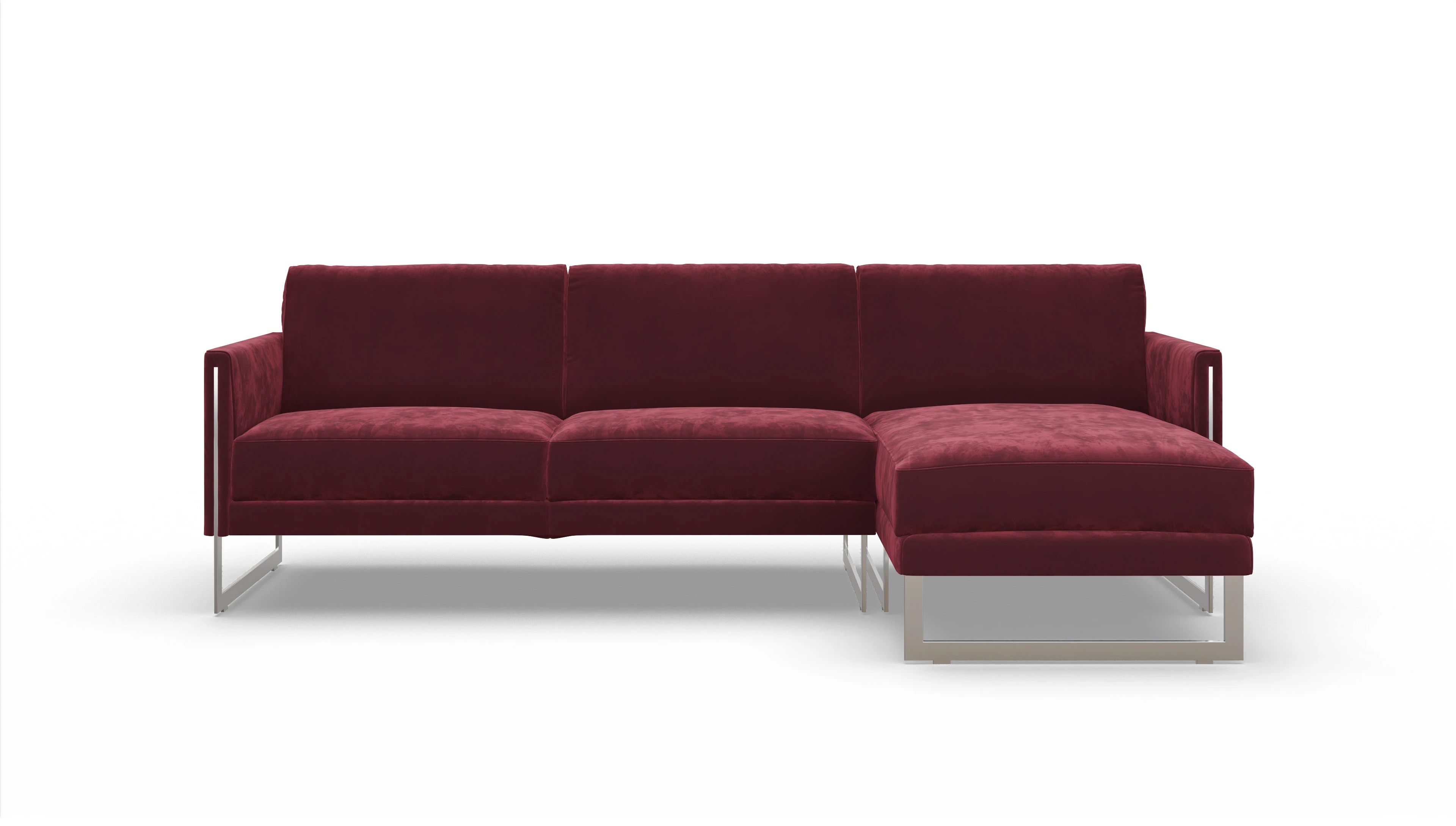 Designer-Sofa Nebbia in Samt