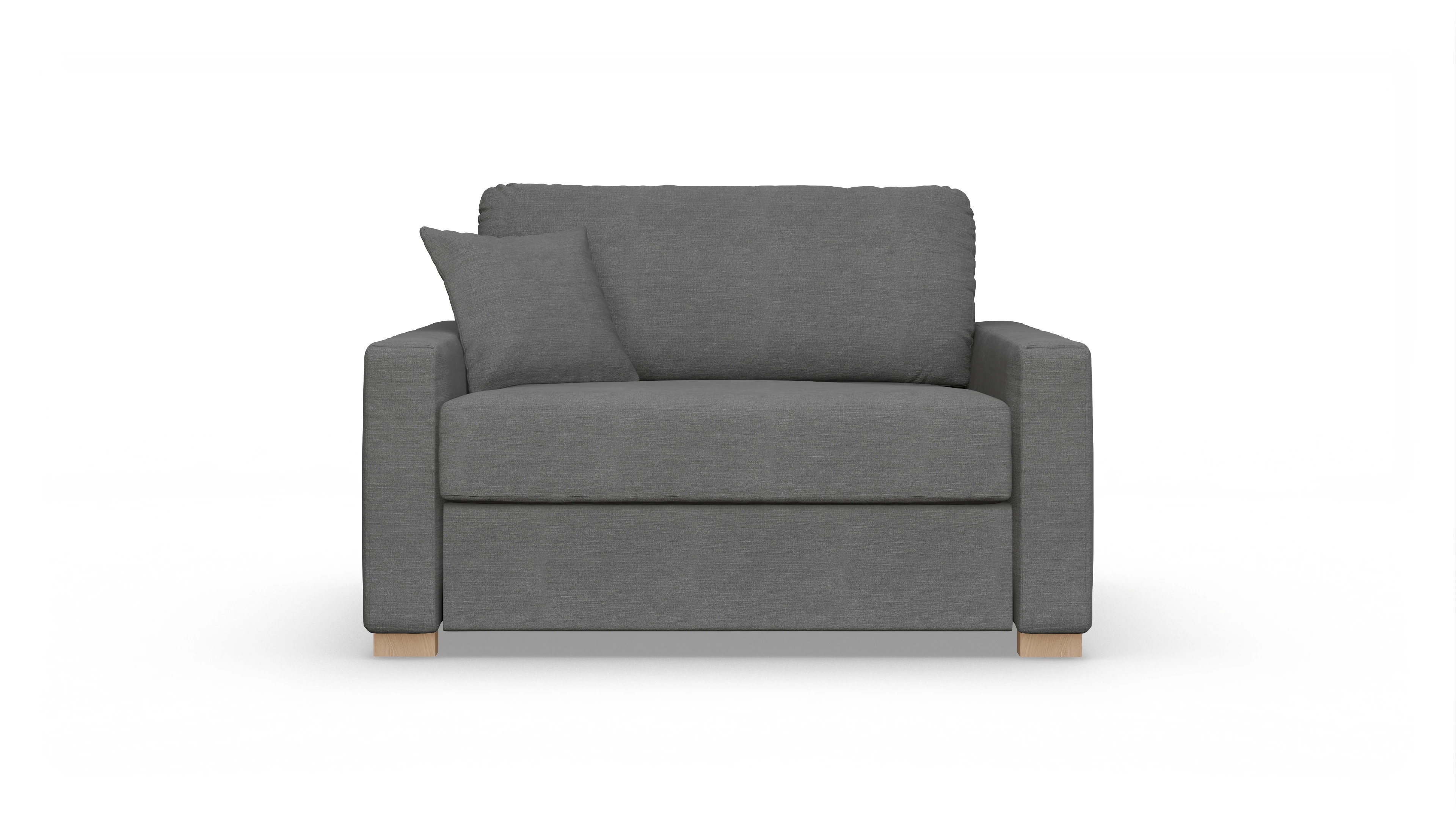 Ansicht des Produktes Christensen Sessel in Stoff grau