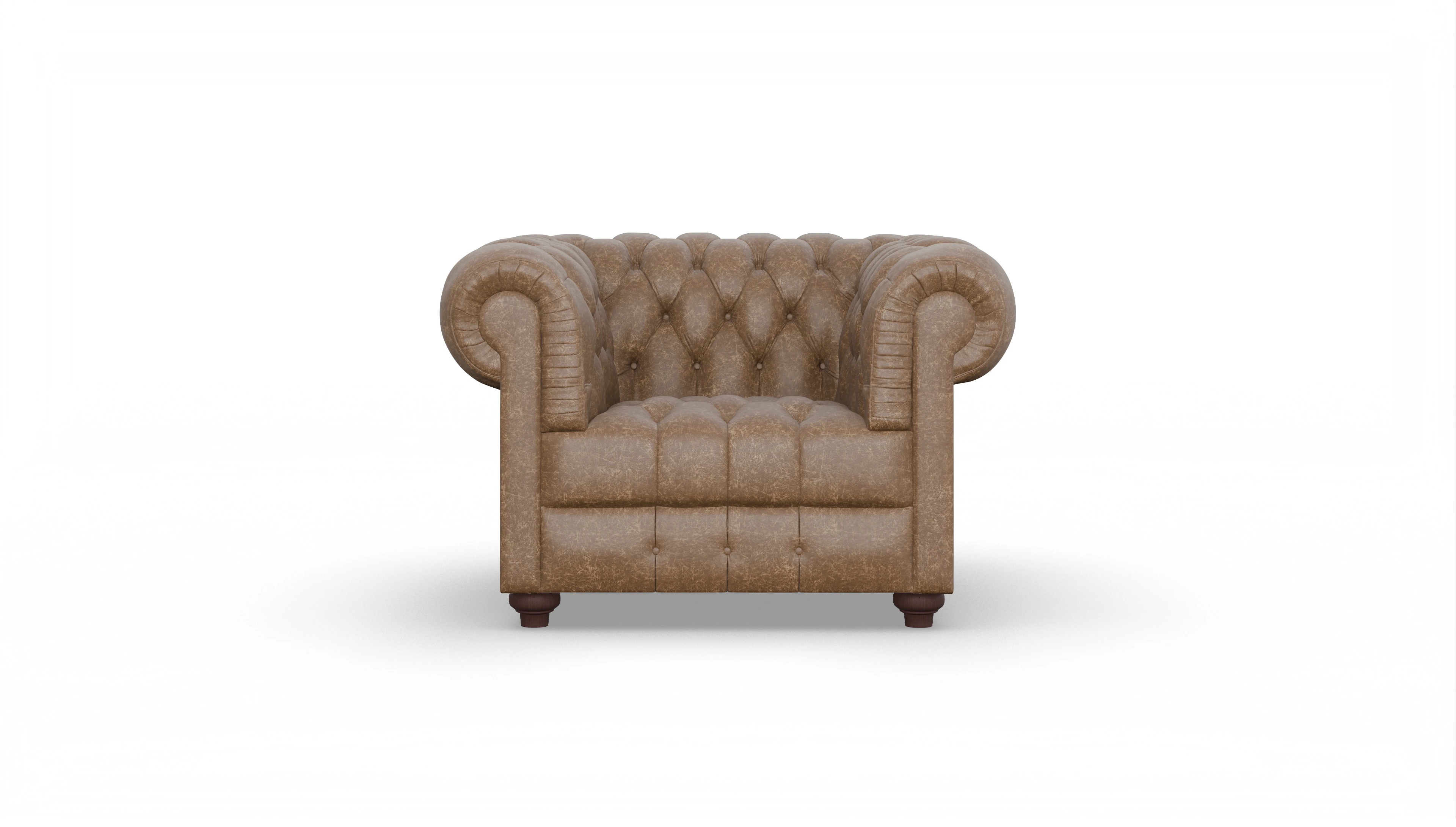 Ansicht des Produktes Chester2 Sessel in Leder beige