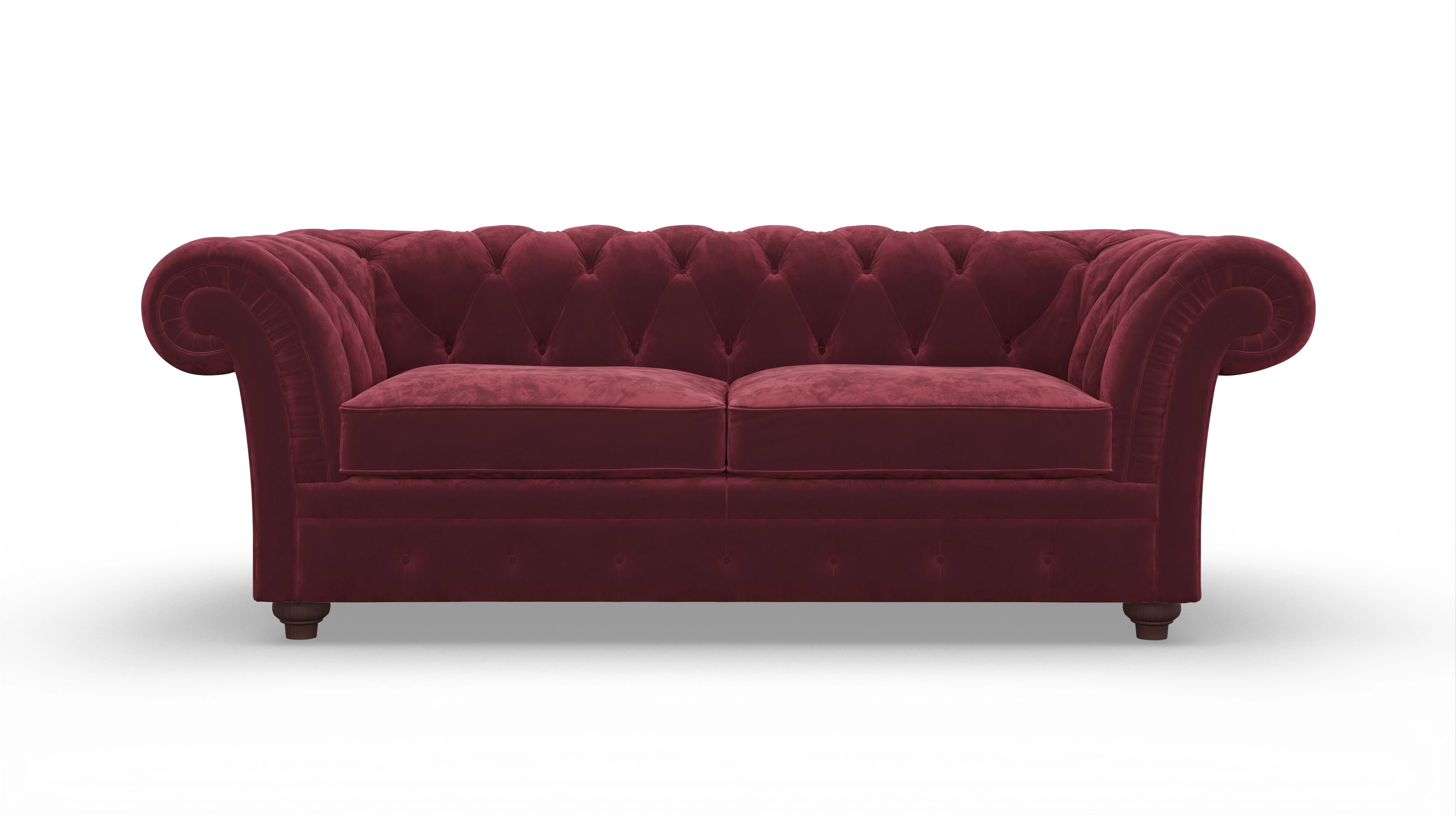 Ansicht des Produktes VIP 2,5-Sitzer in Samt rot