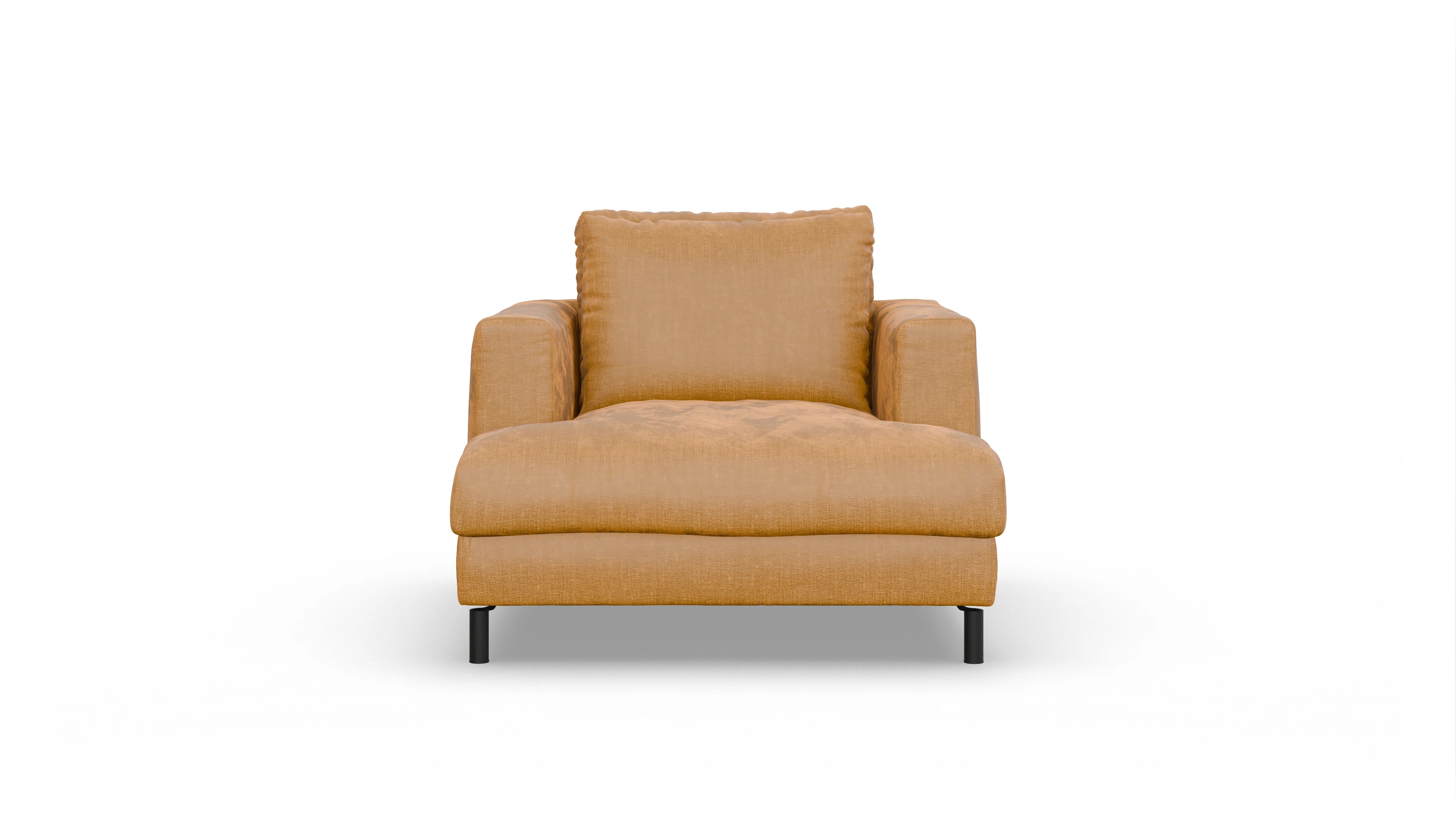 Ansicht des Produktes Faro Sessel in Stoff braun