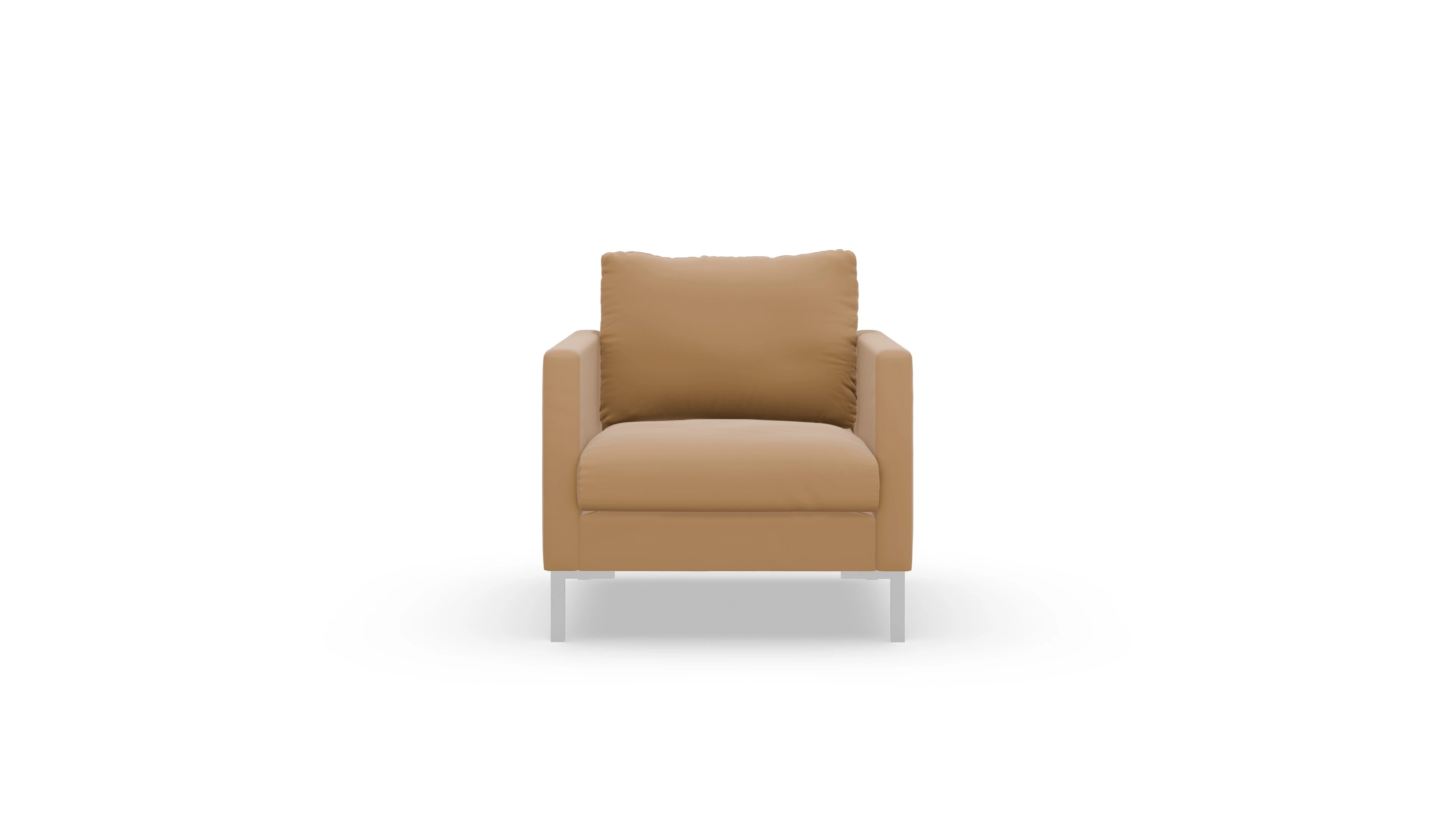 Ansicht des Produktes Jacobsen Sessel in Leder braun