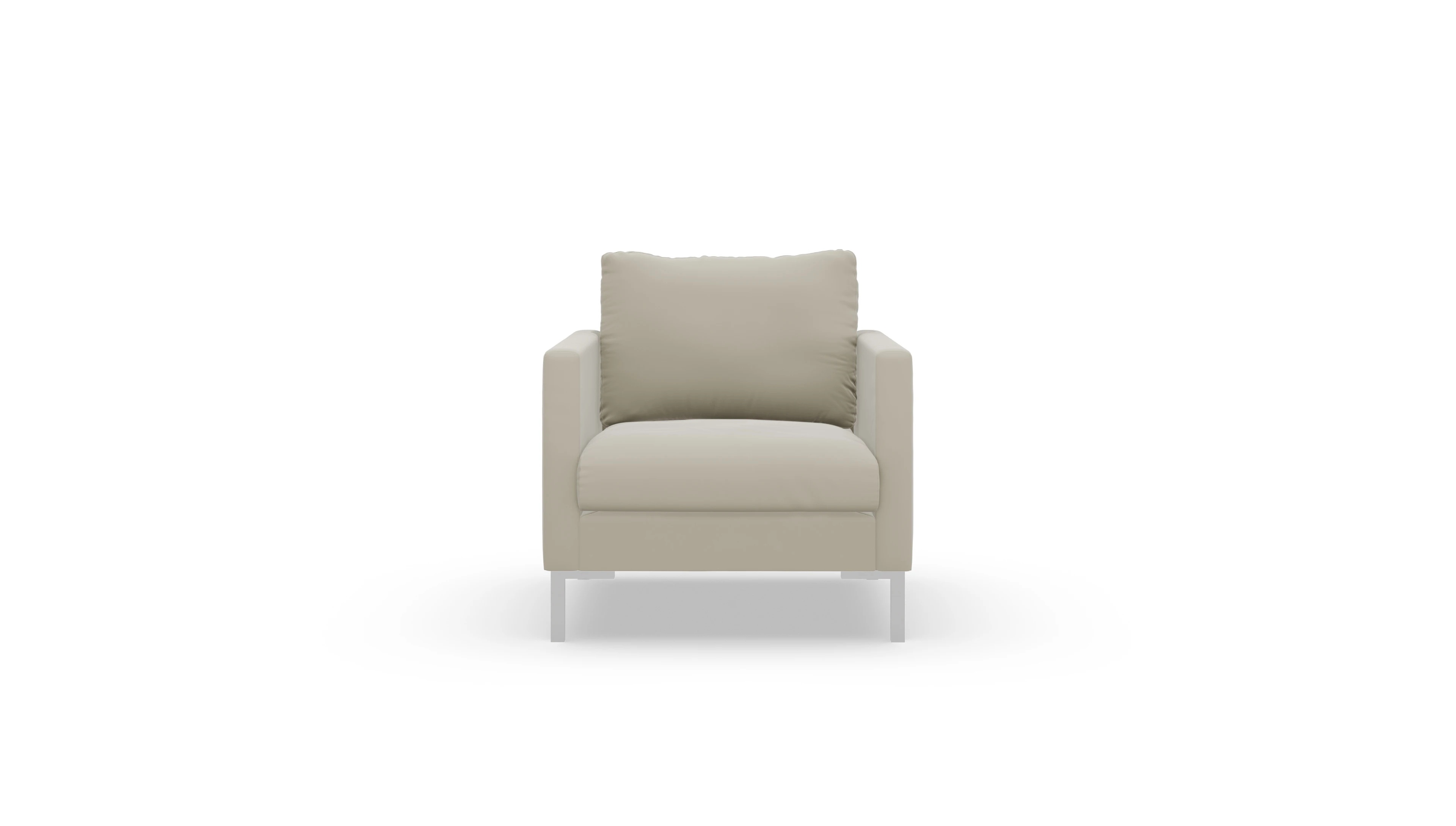 Ansicht des Produktes Jacobsen Sessel in Leder beige