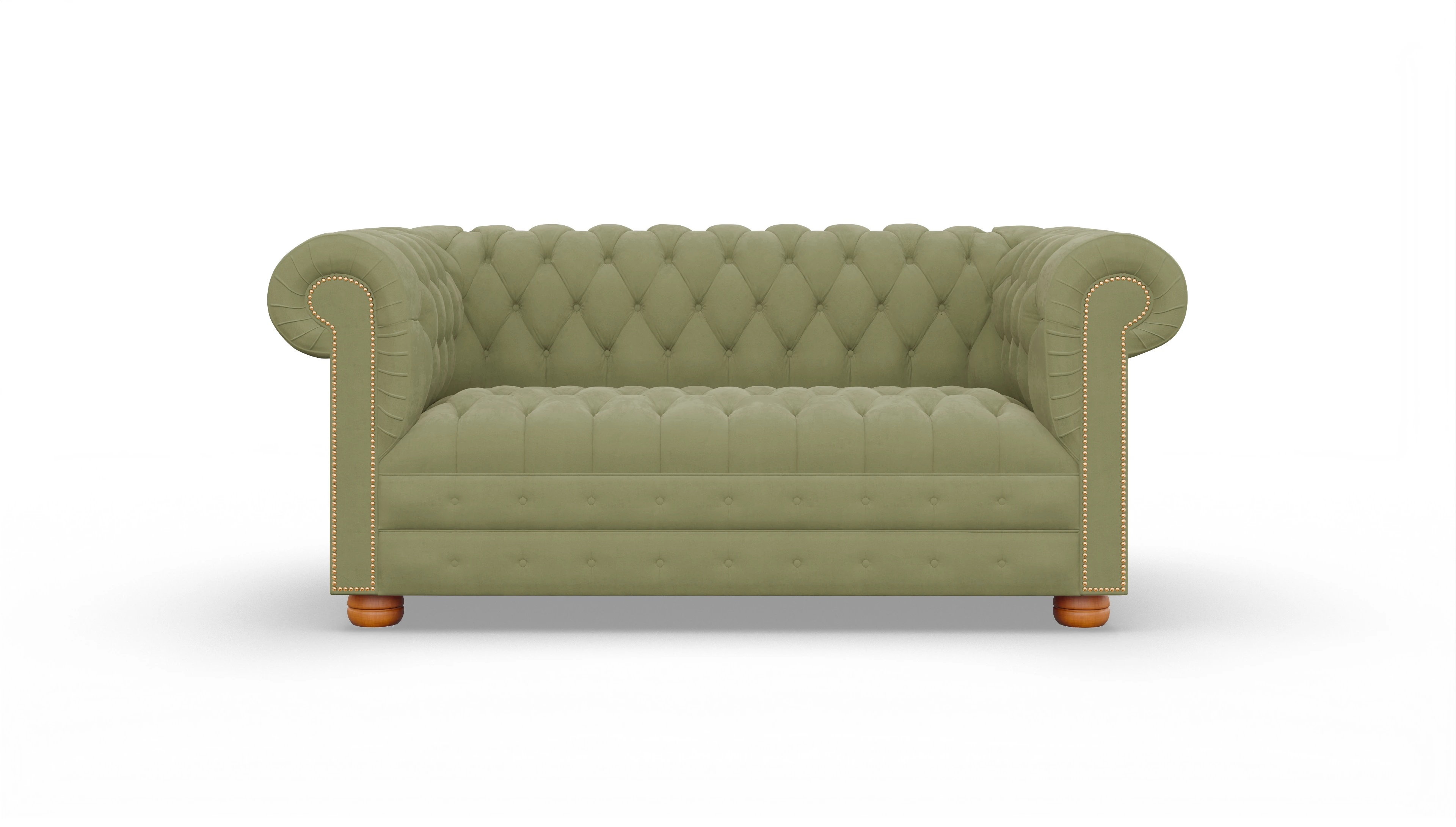 Ansicht des Produktes Osmond 2-Sitzer in Samt grün