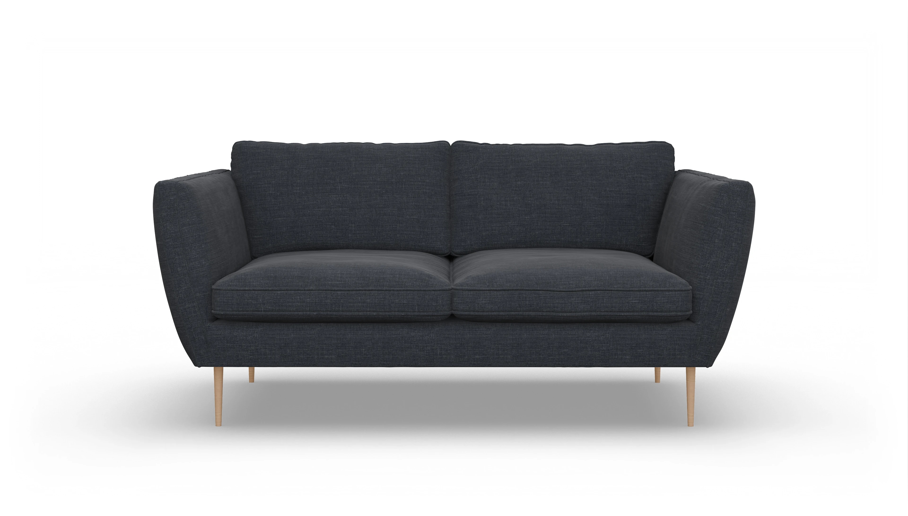 Ansicht des Produktes Karlsen 2-Sitzer in Stoff blau