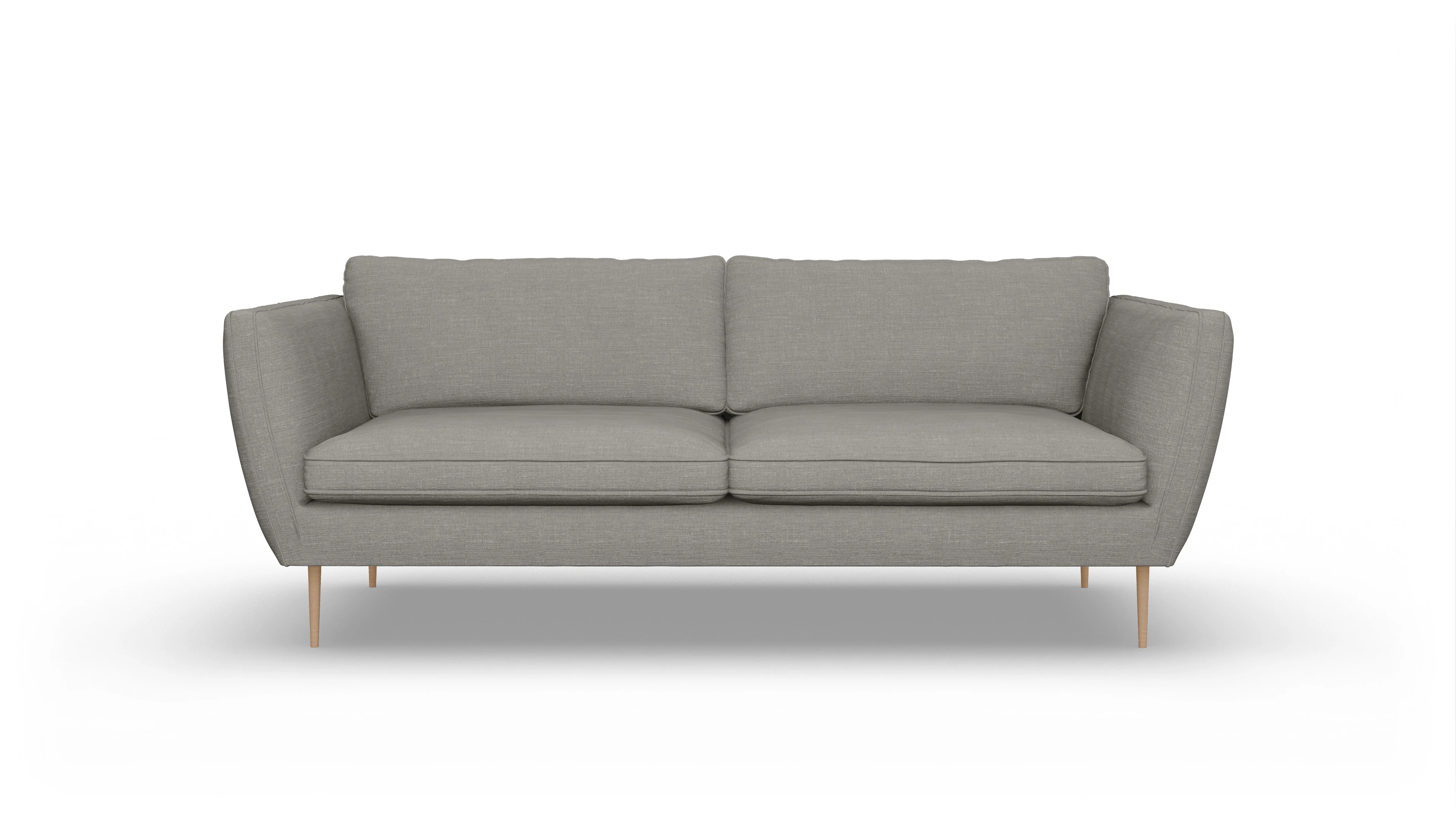 Ansicht des Produktes Karlsen 3-Sitzer in Stoff grau