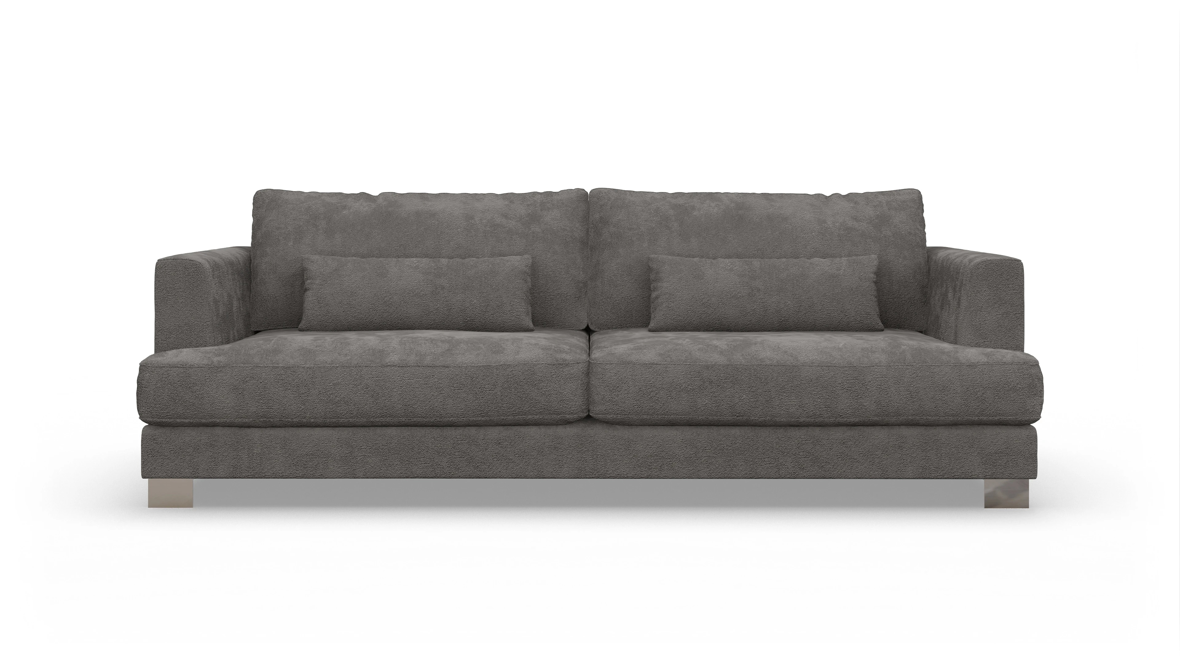 Ansicht des Produktes Odense 3-Sitzer in Stoff grau