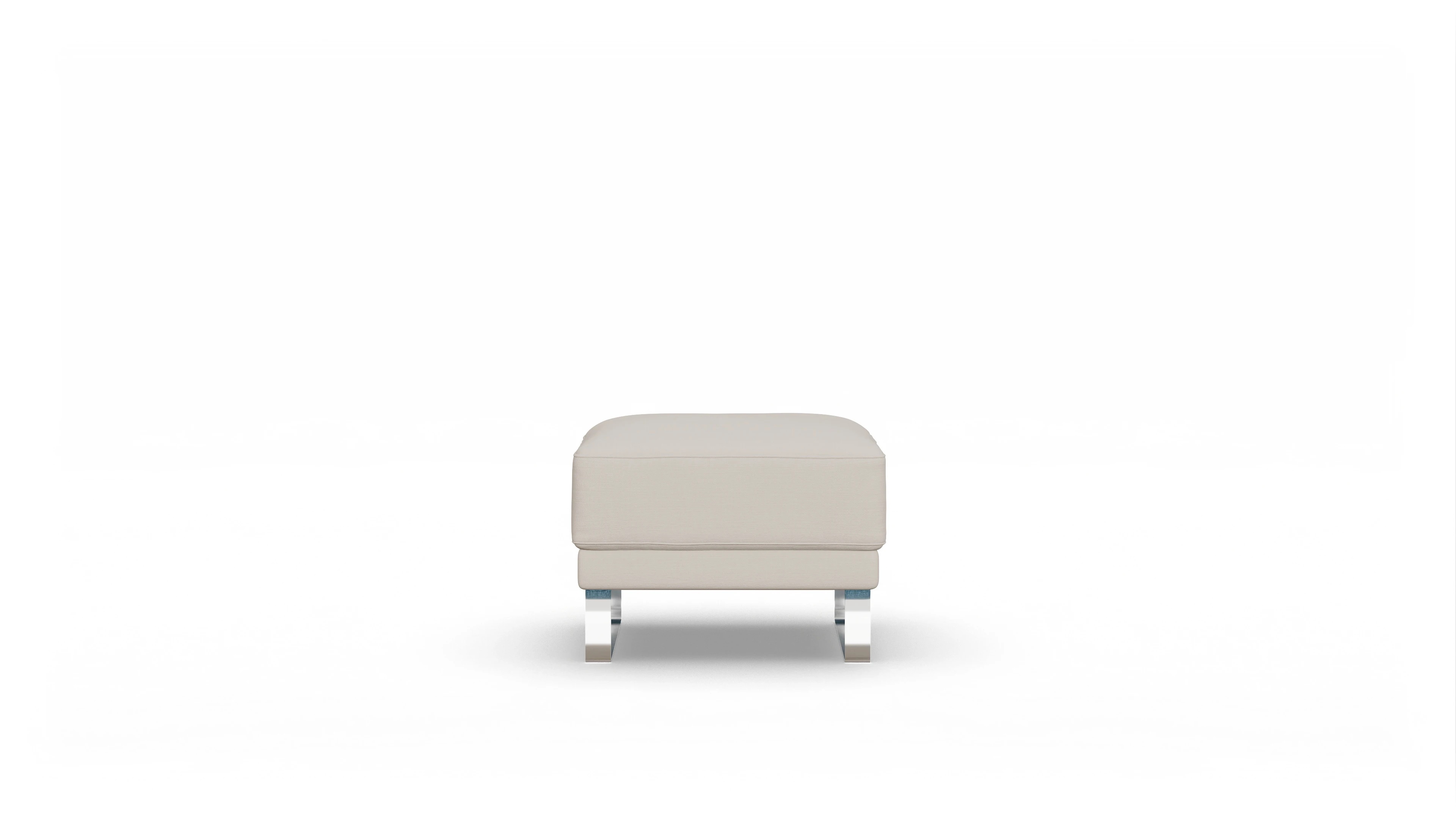Ansicht des Produktes Cala Hocker in Stoff beige