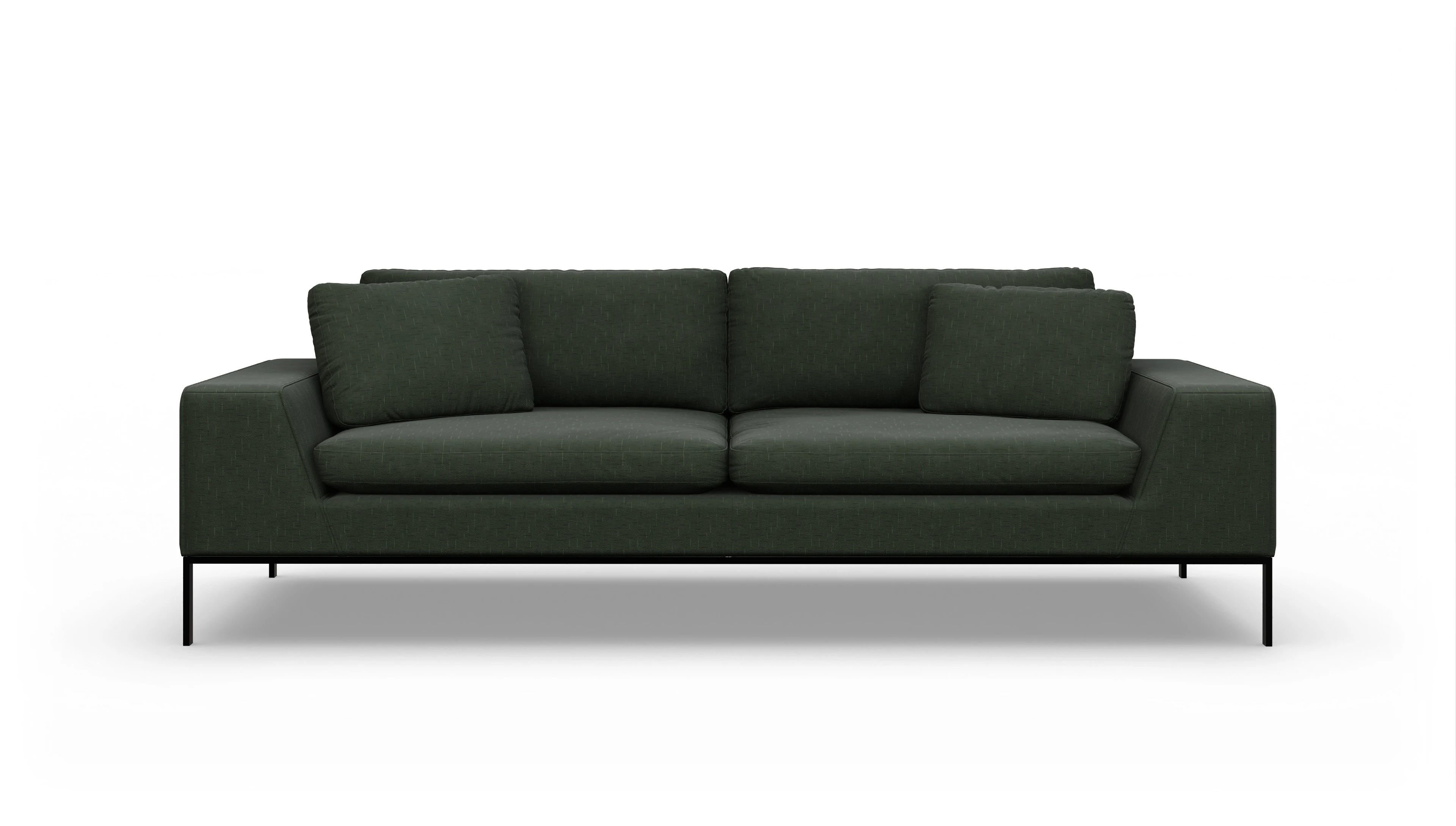 Designer-Sofa Helgesen in Stoff 3-Sitzer