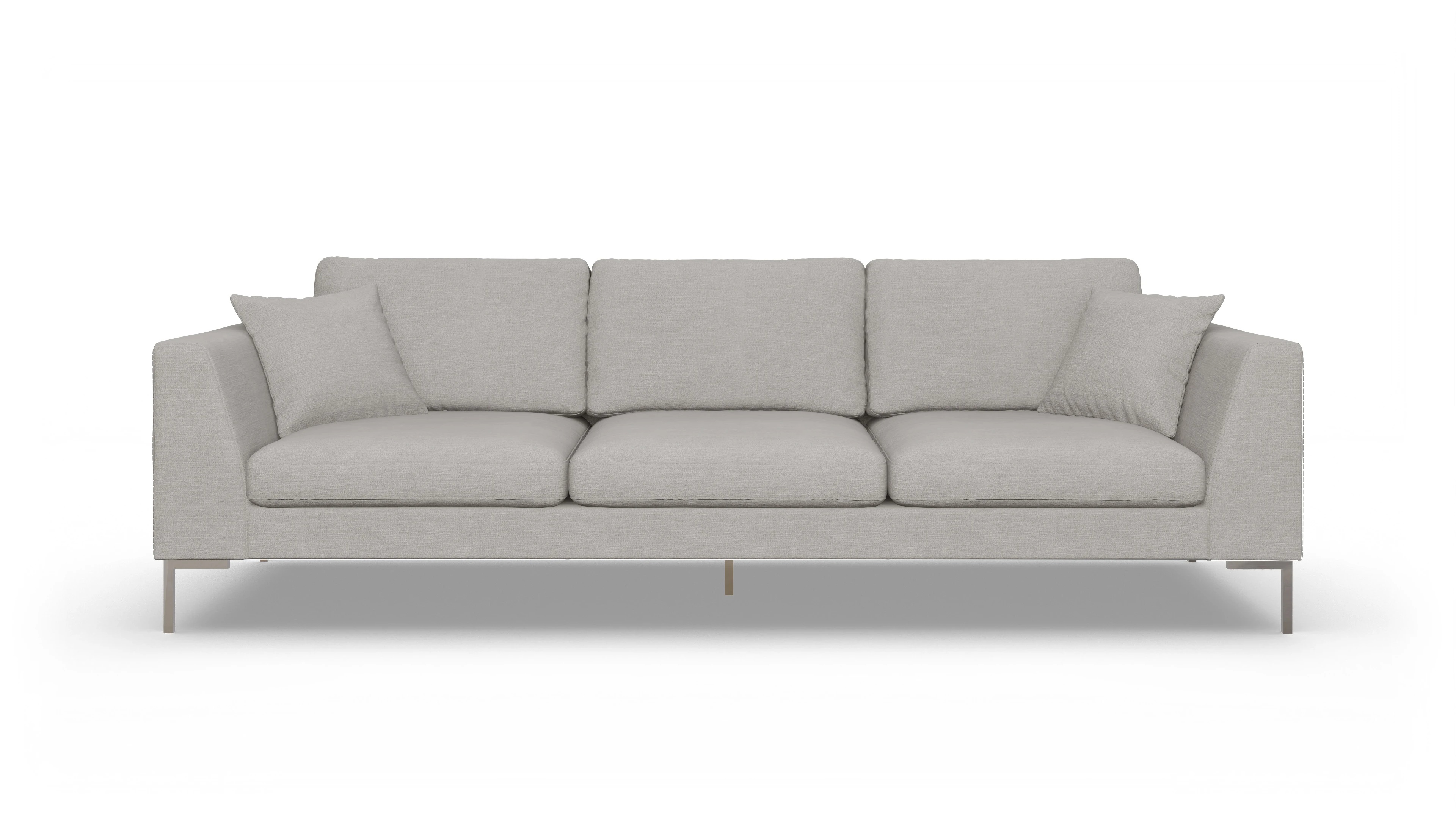 Designer-Sofa Larsen in Stoff 3,5-Sitzer