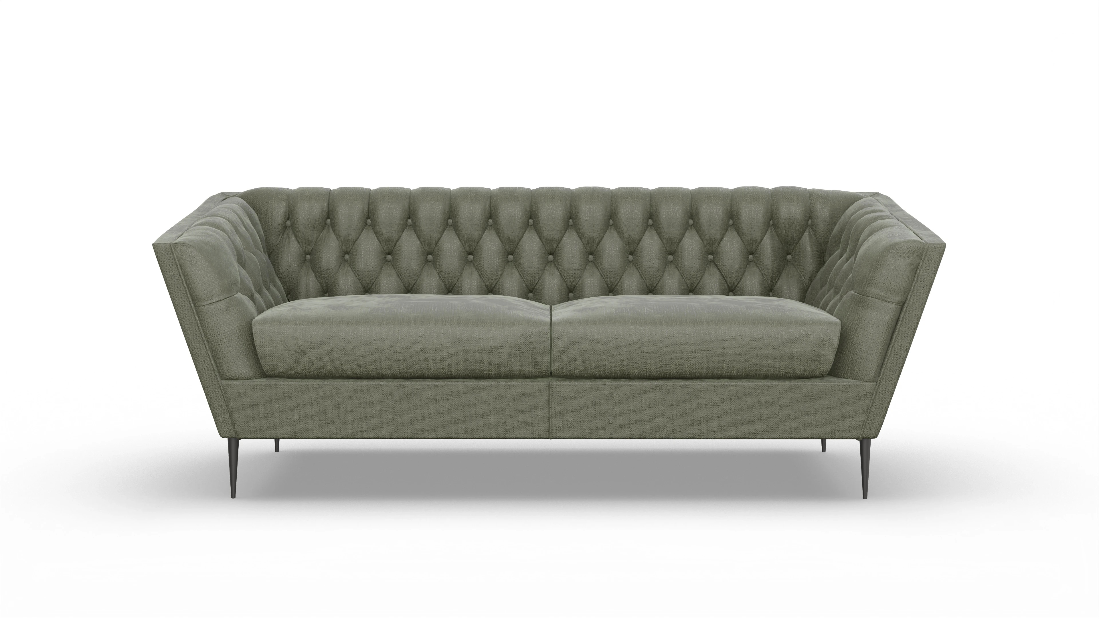 Ansicht des Produktes Neo 2-Sitzer in Stoff grün