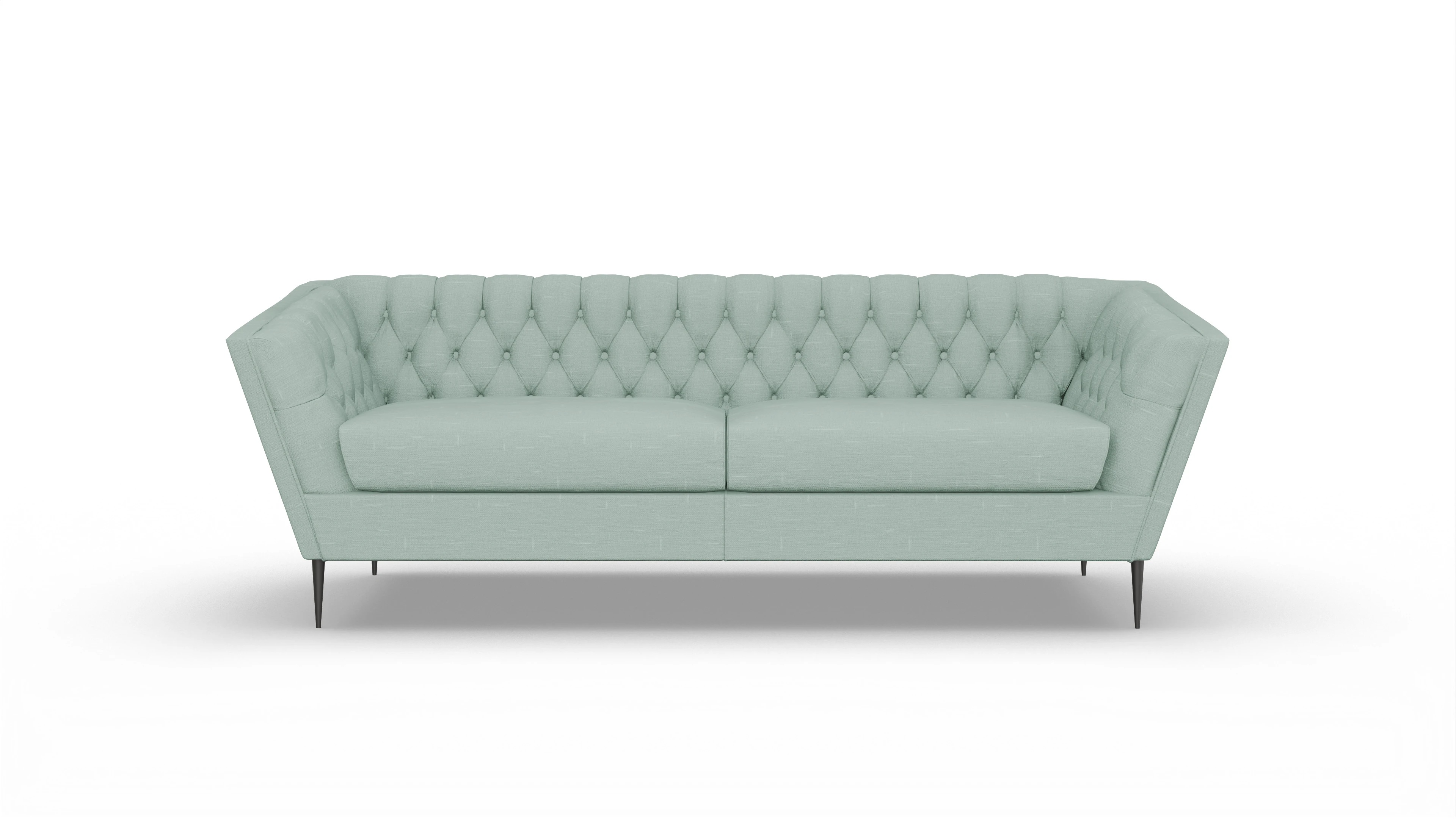 Ansicht des Produktes Neo 2,5-Sitzer in Stoff grün