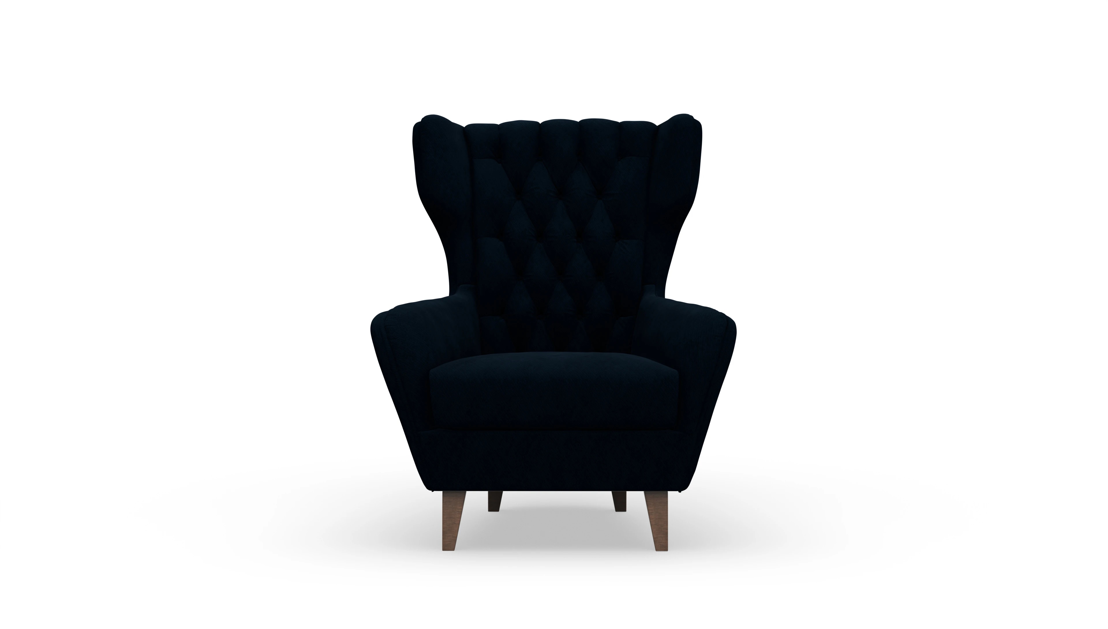 Ansicht des Produktes Neo Sessel in Stoff blau