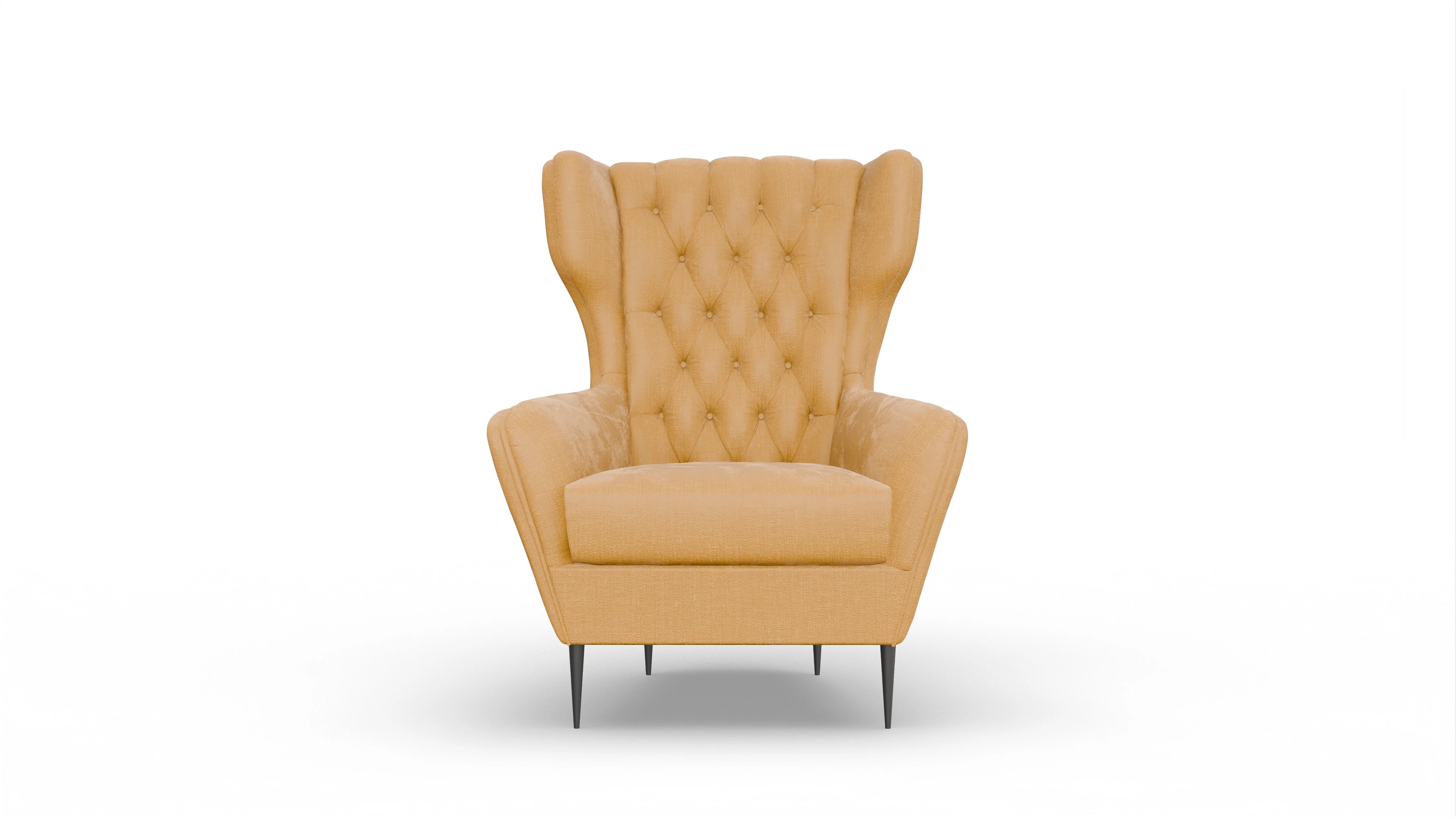 Ansicht des Produktes Neo Sessel in Stoff gelb