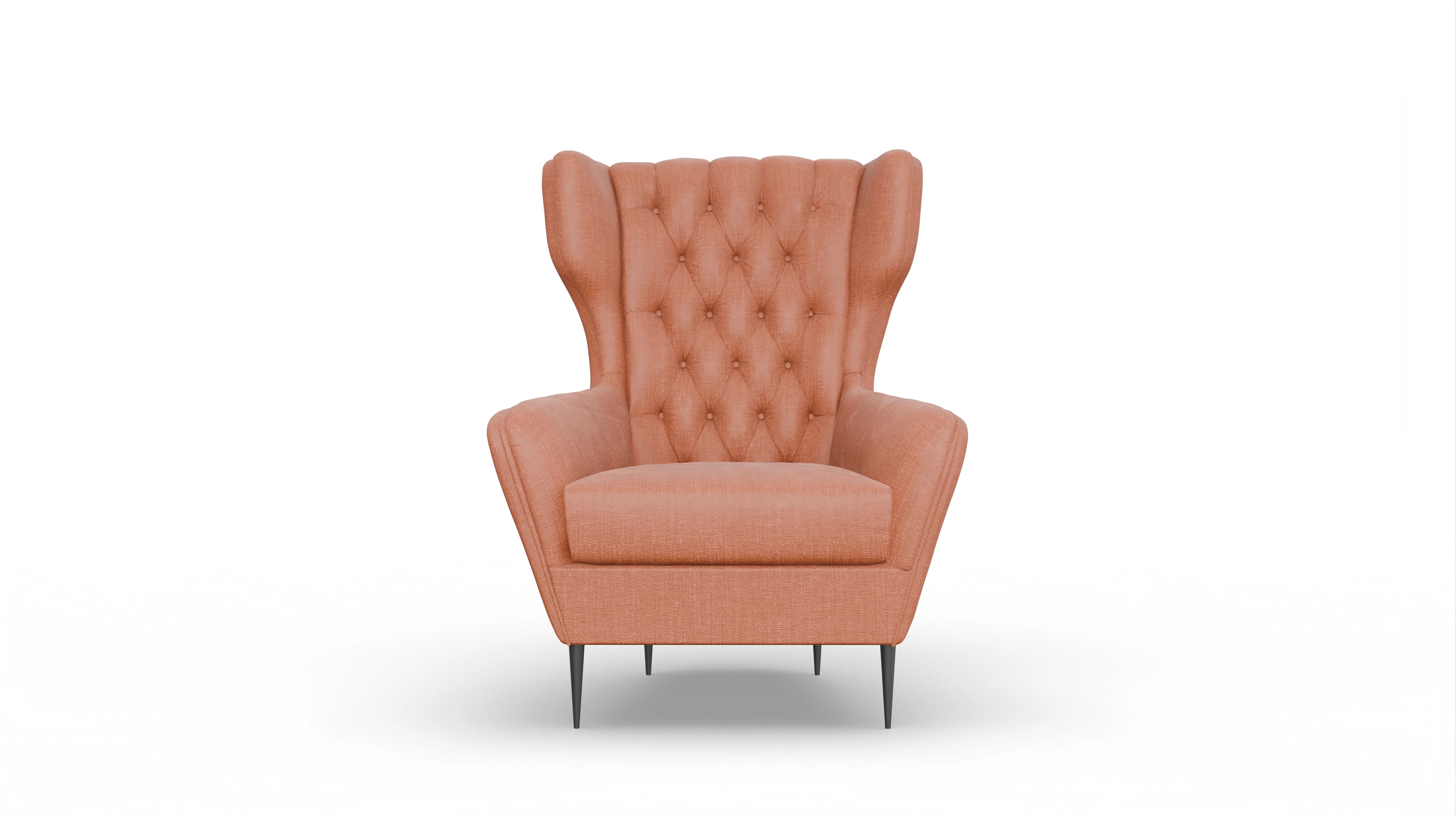 Ansicht des Produktes Neo Sessel in Stoff orange