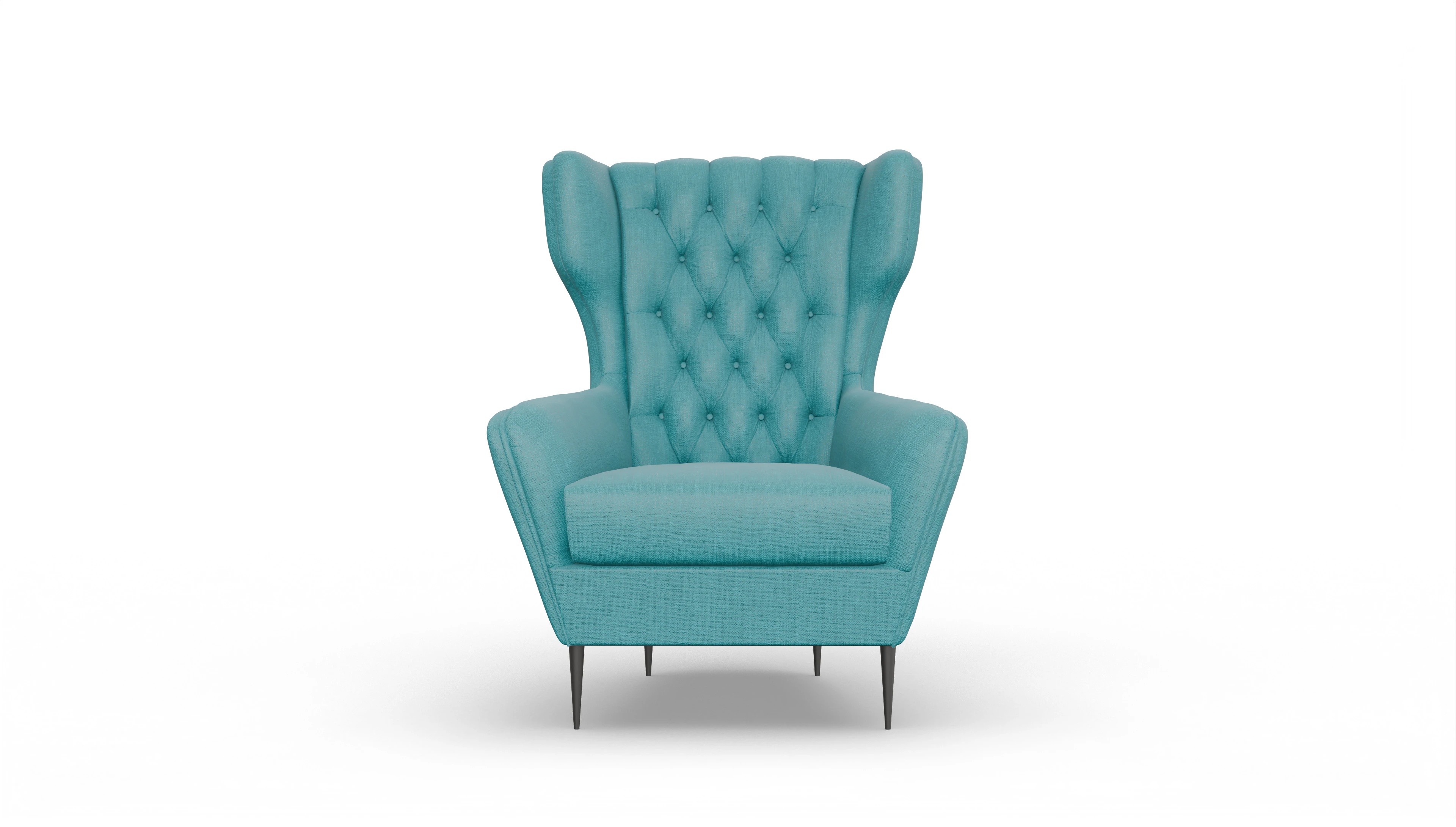 Ansicht des Produktes Neo Sessel in Stoff blau