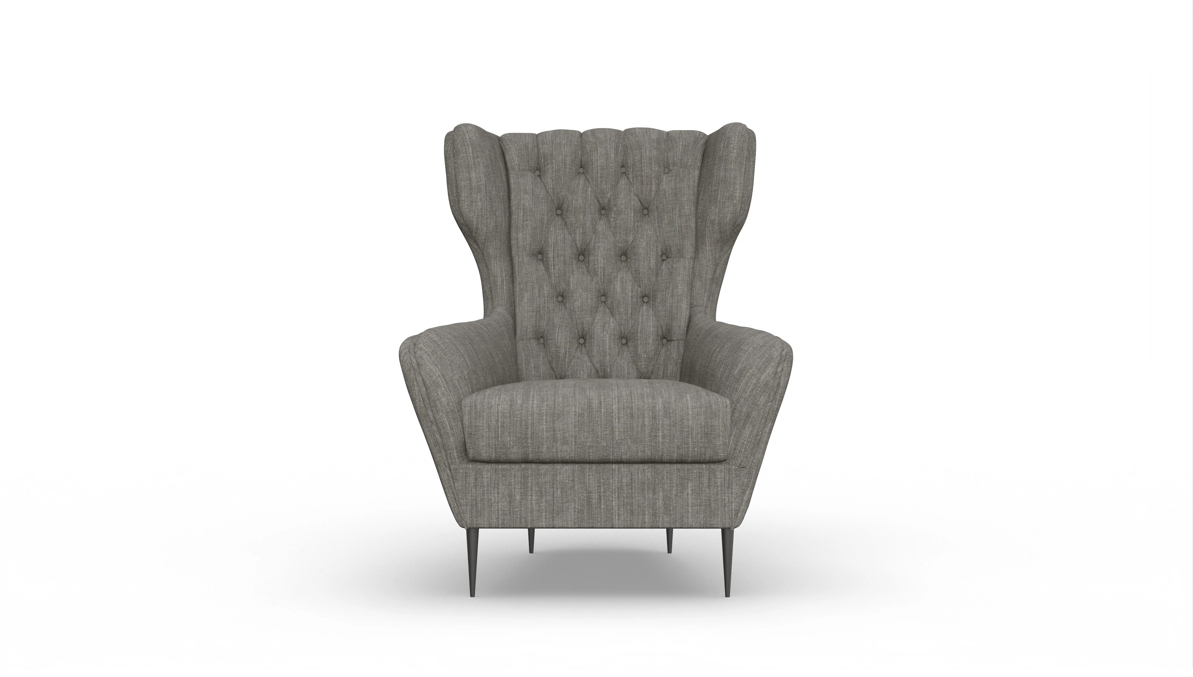 Ansicht des Produktes Neo Sessel in Stoff grau