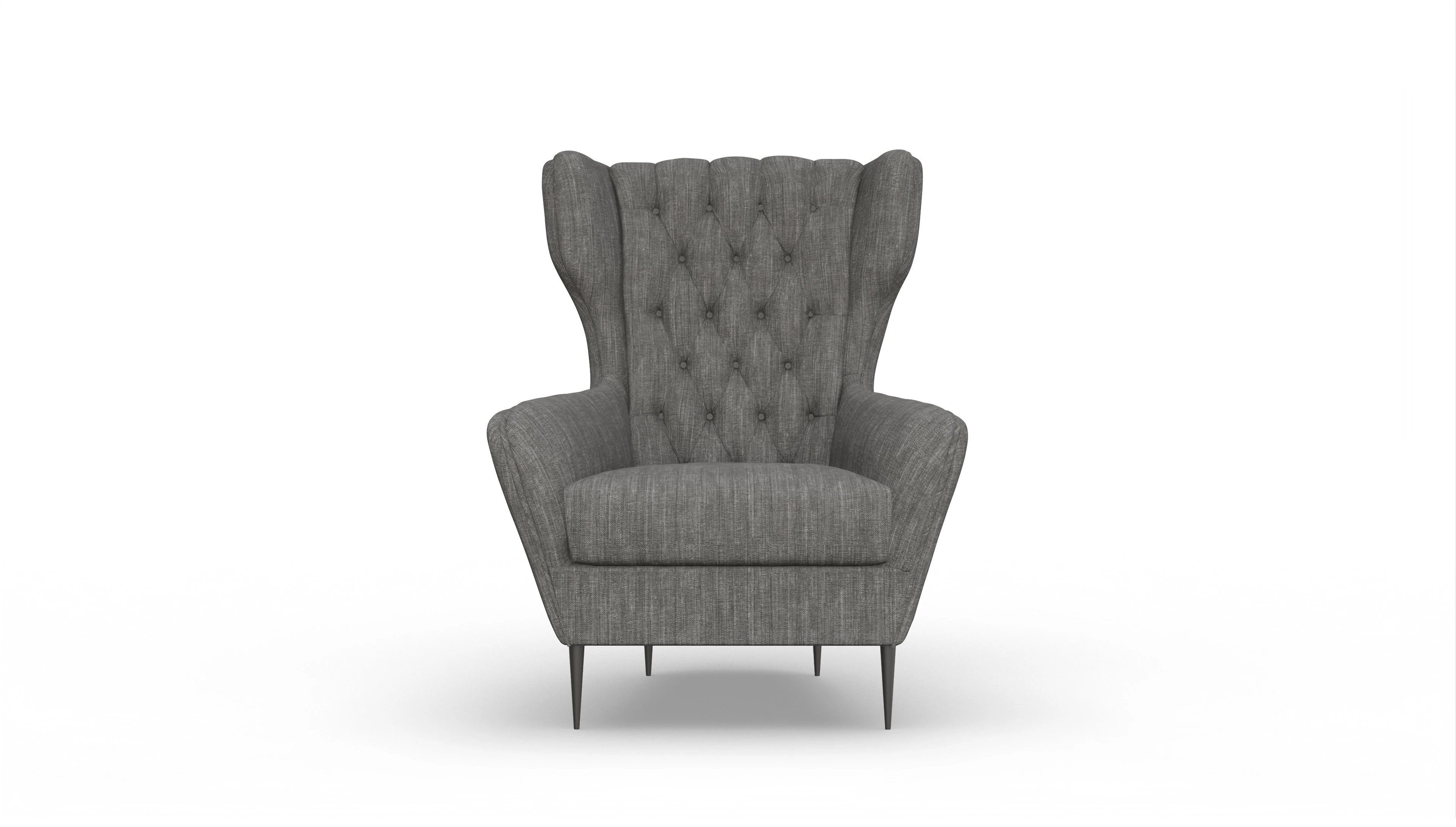 Ansicht des Produktes Neo Sessel in Stoff grau