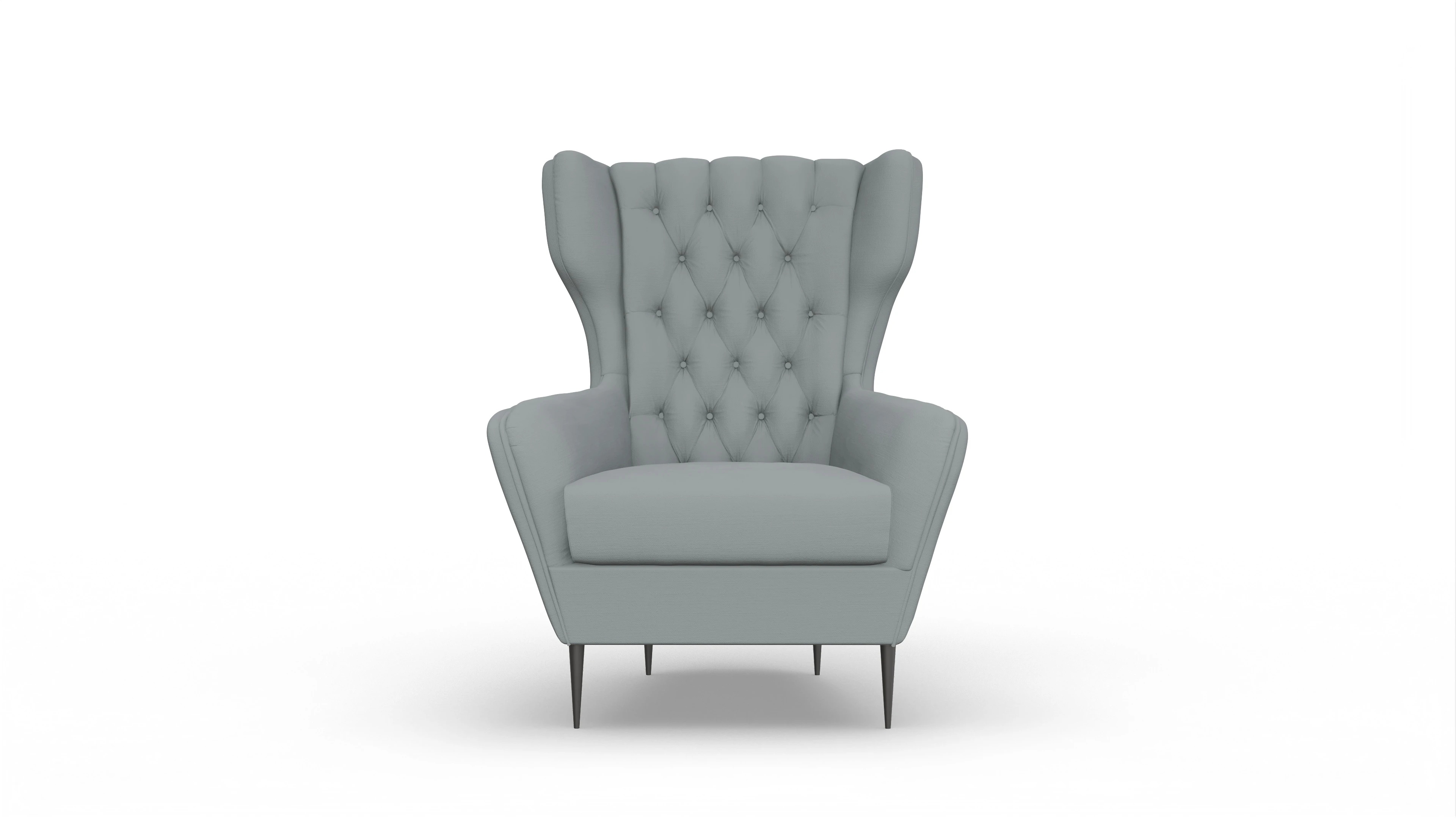 Ansicht des Produktes Neo Sessel in Stoff grau