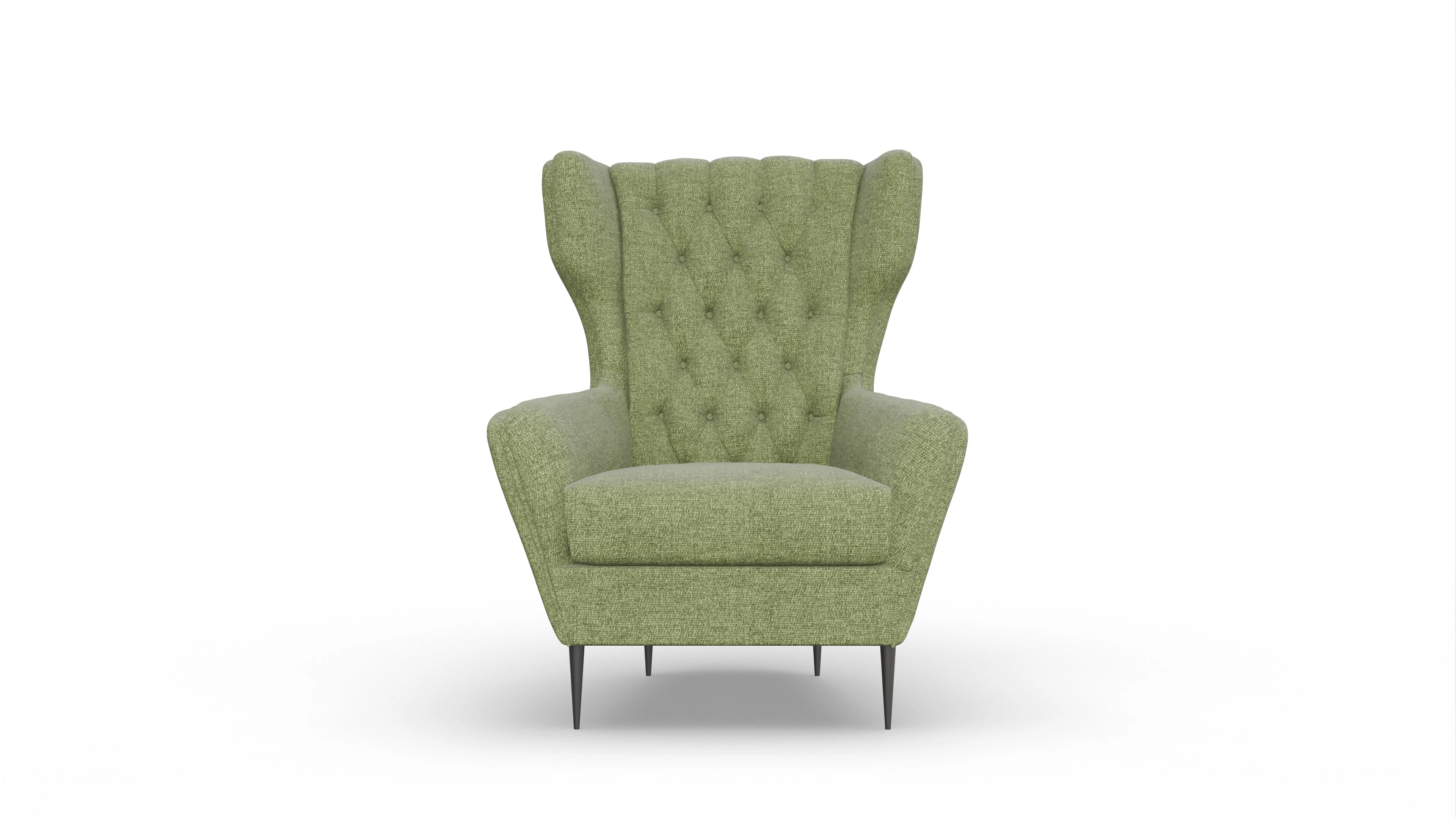 Ansicht des Produktes Neo Sessel in Stoff grün