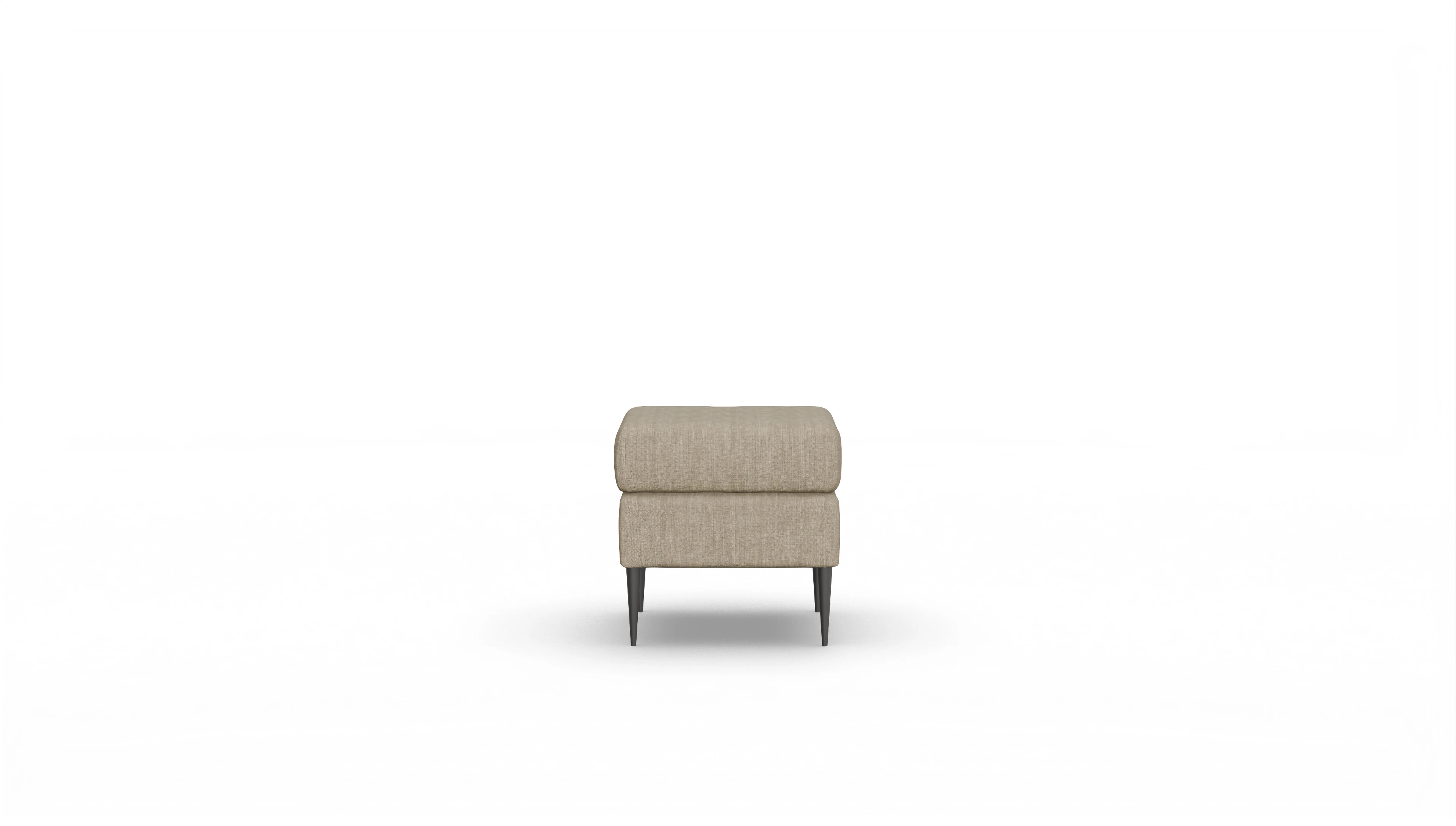 Ansicht des Produktes Neo Hocker in Stoff beige