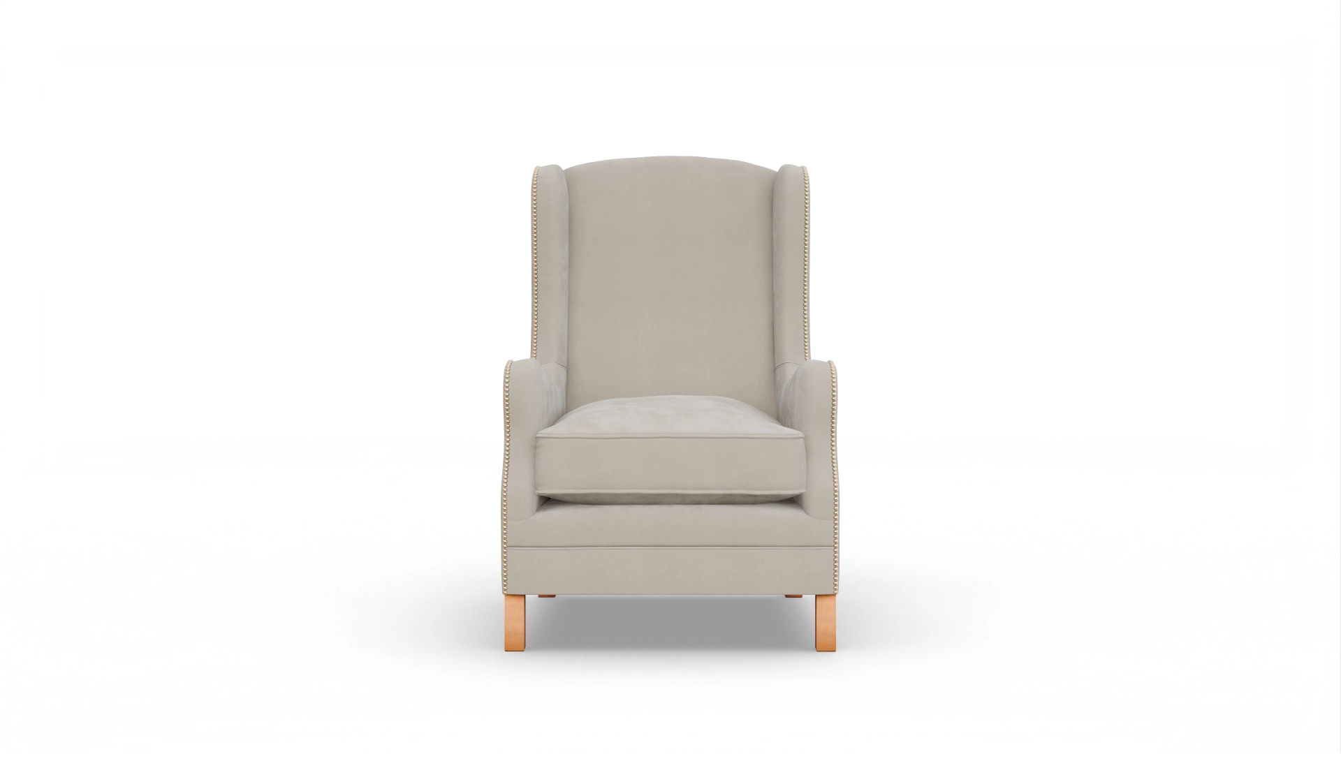 Ansicht des Produktes Gatsby Sessel in Samt beige