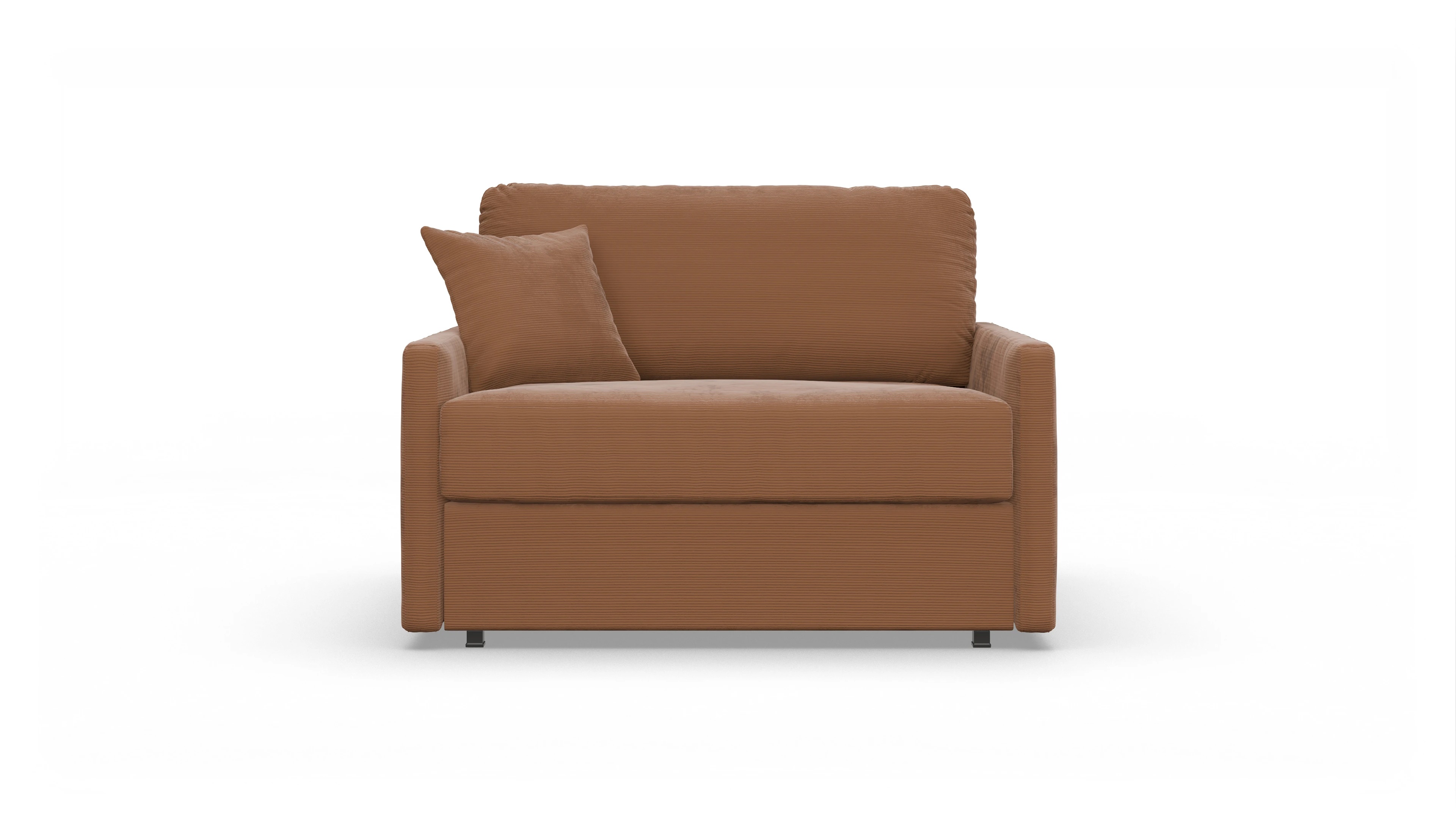 Ansicht des Produktes Karlstad Sessel in Cord orange