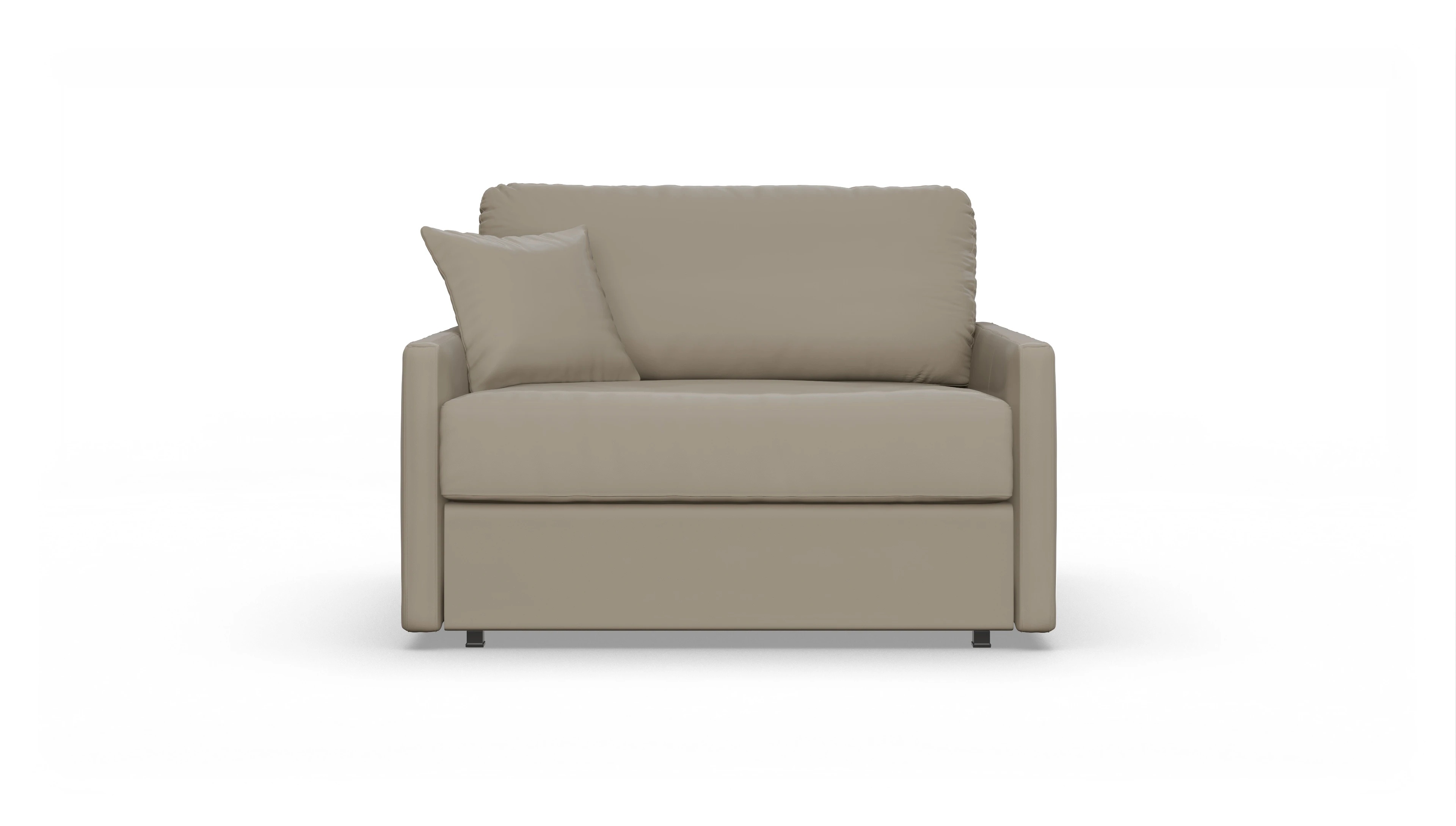 Ansicht des Produktes Karlstad Sessel in Leder beige