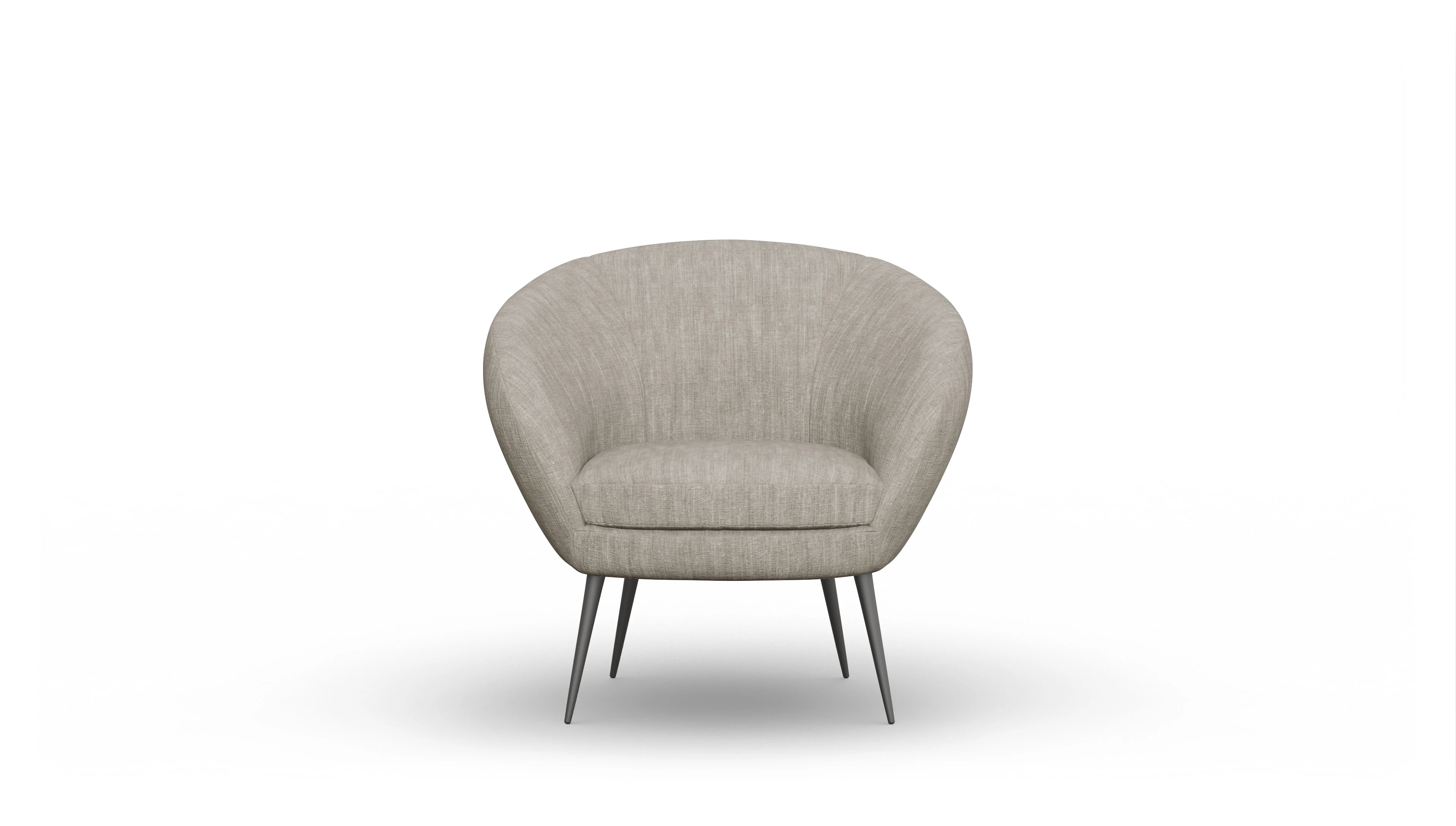 Ansicht des Produktes Noale Sessel in Stoff beige