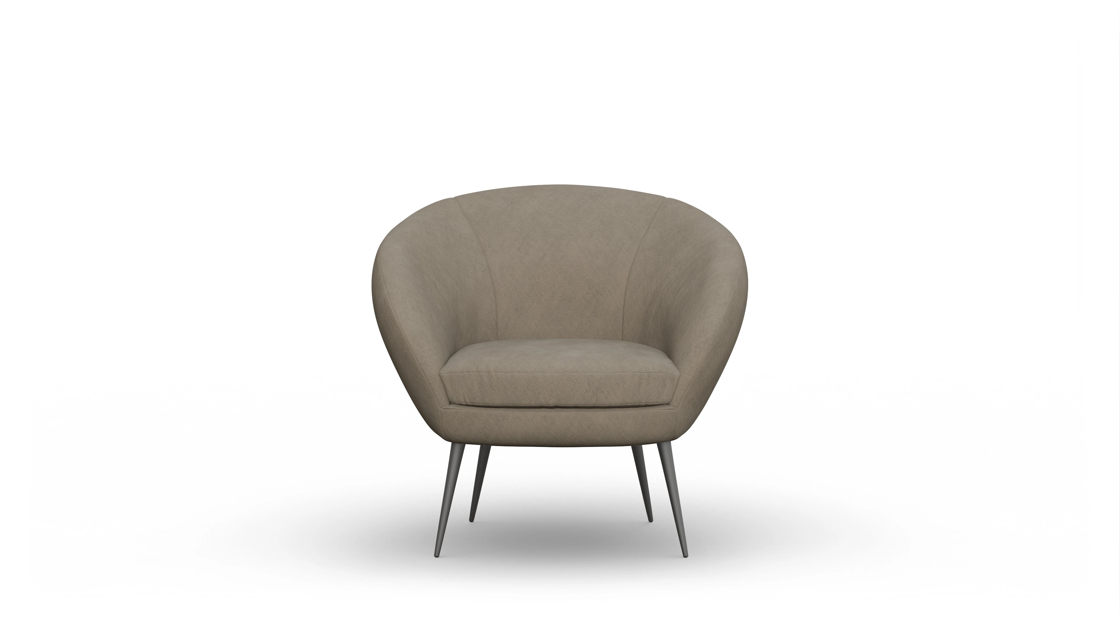 Ansicht des Produktes Noale Sessel in Stoff beige