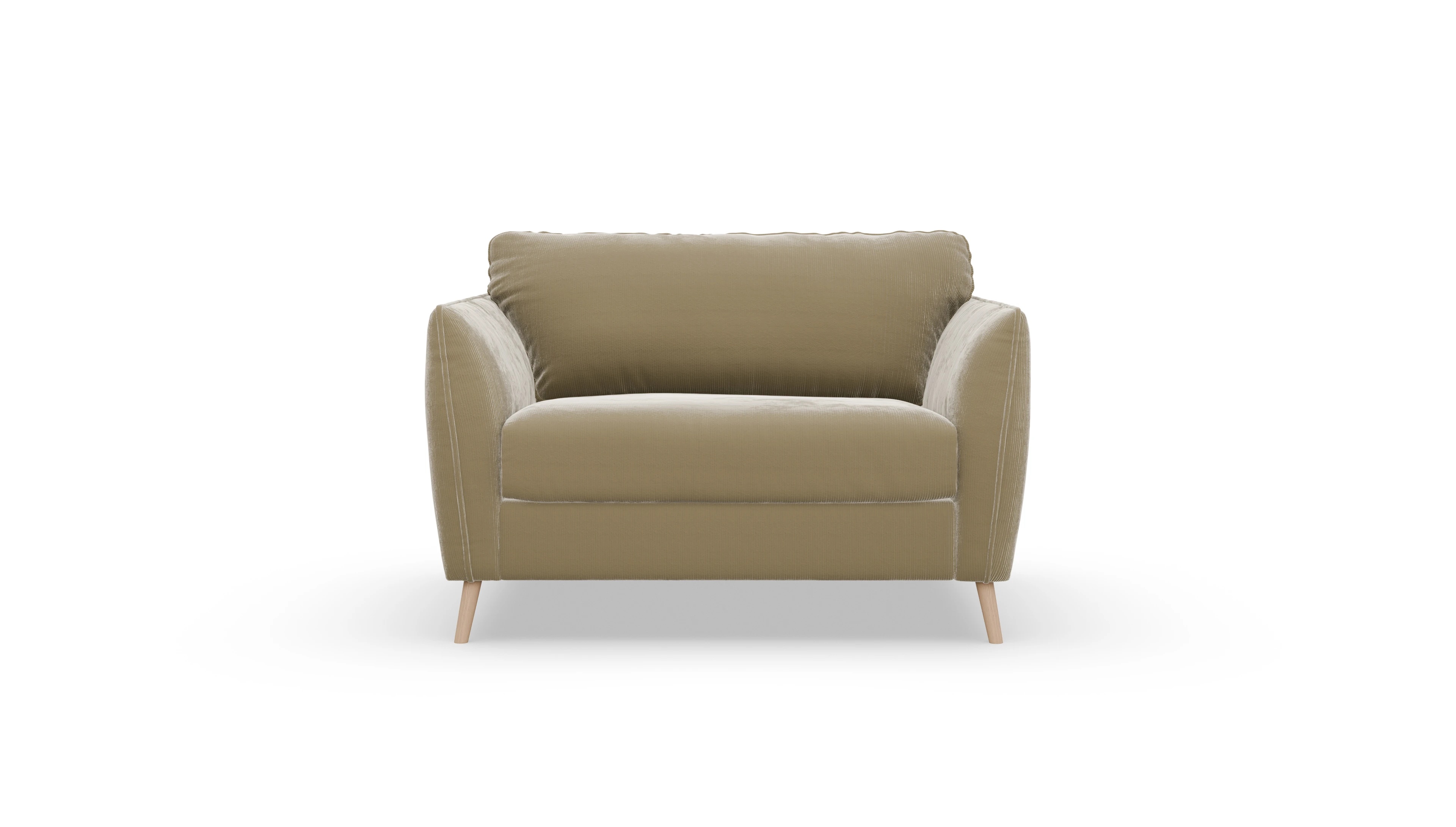 Ansicht des Produktes Eriksen Sessel in Cord beige