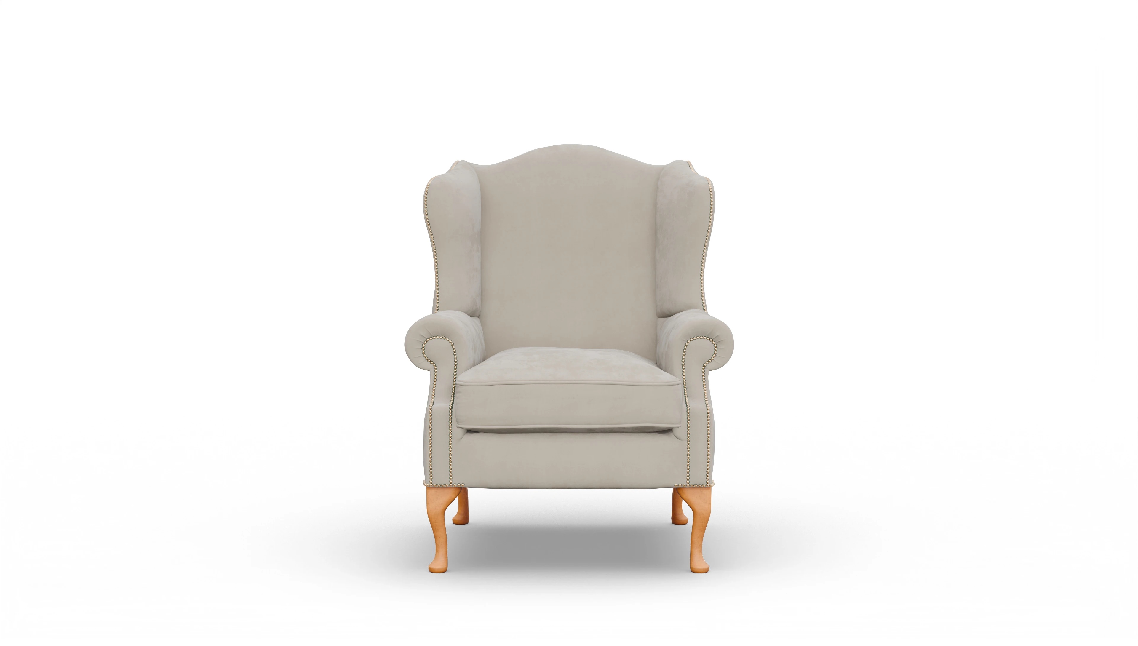 Ansicht des Produktes Heywood Sessel in Samt beige