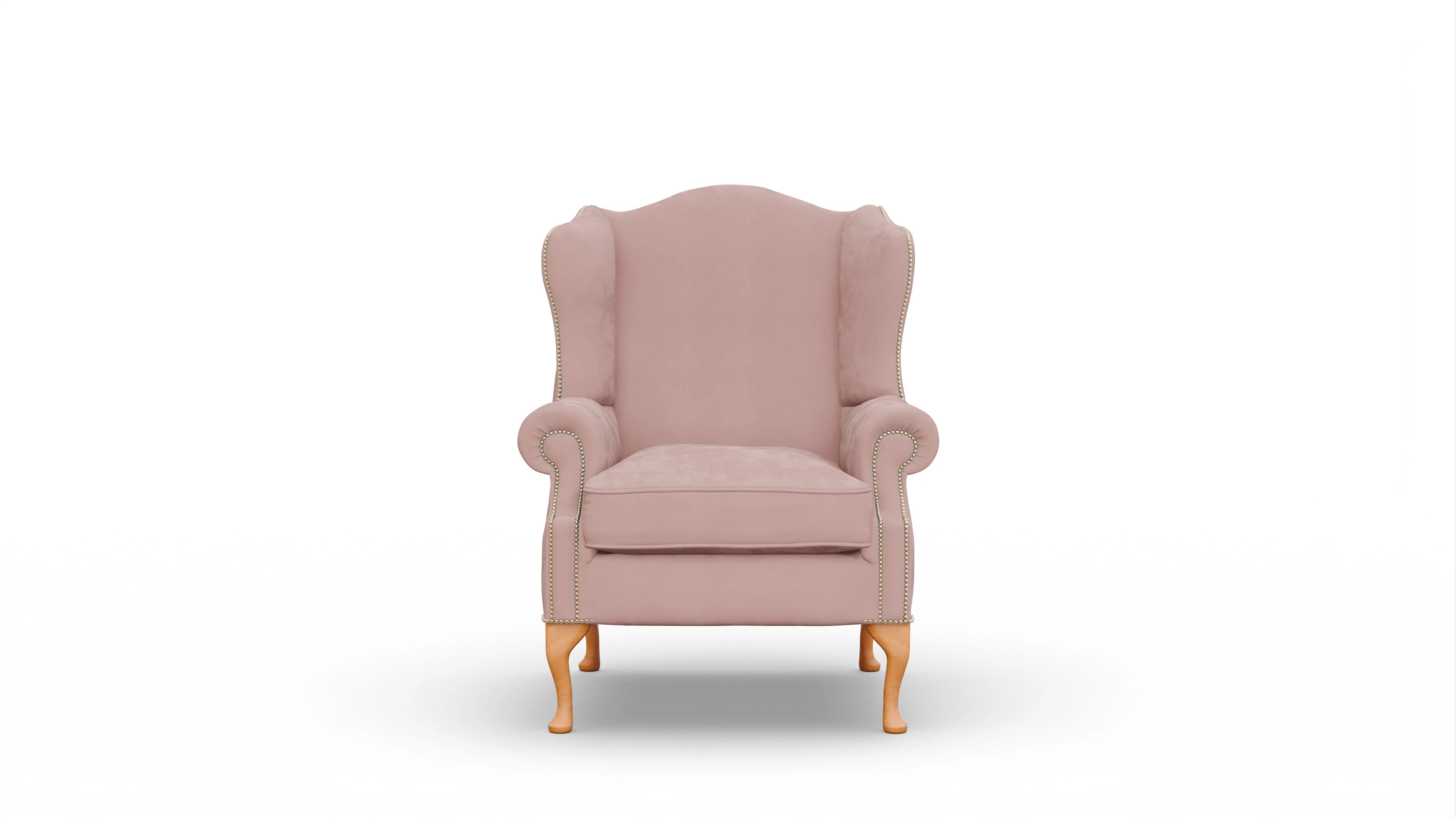 Ansicht des Produktes Heywood Sessel in Samt rot