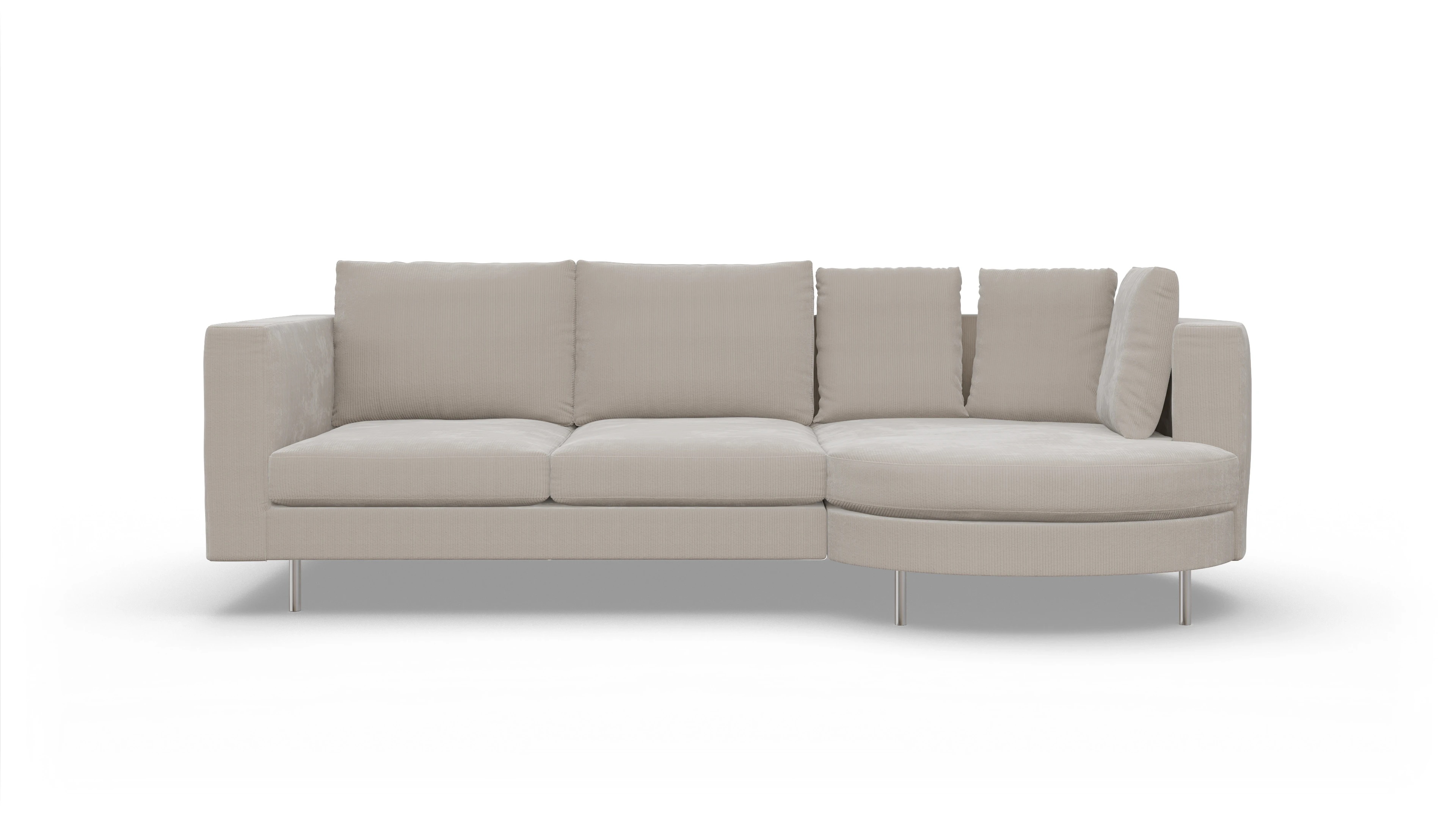 2,5-Sitzer, Rec. rund rechts