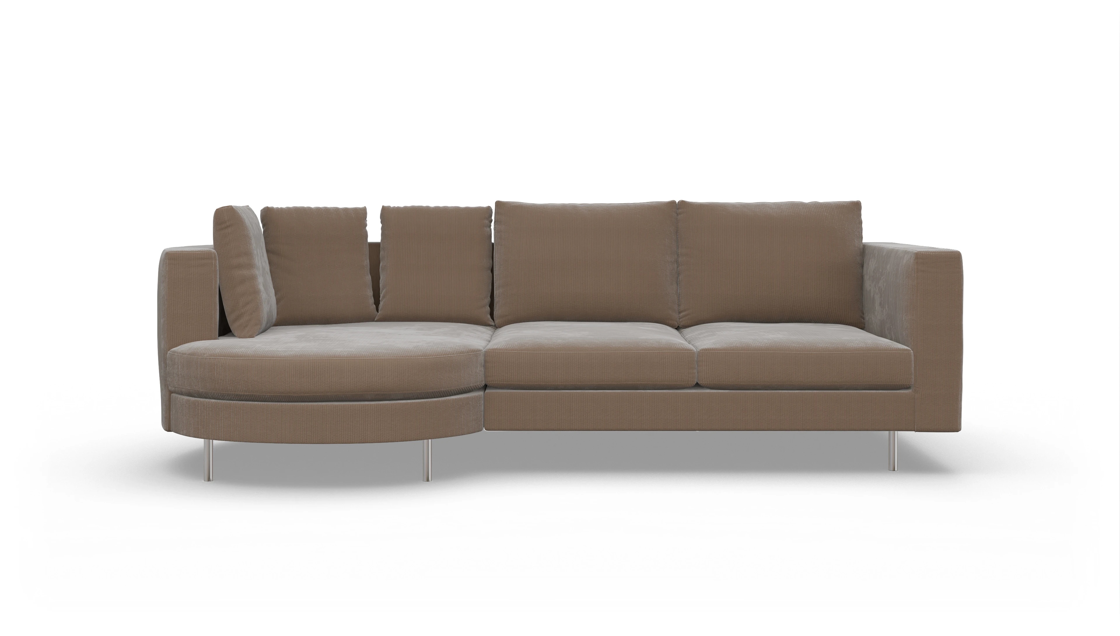 2,5-Sitzer, Rec. rund links