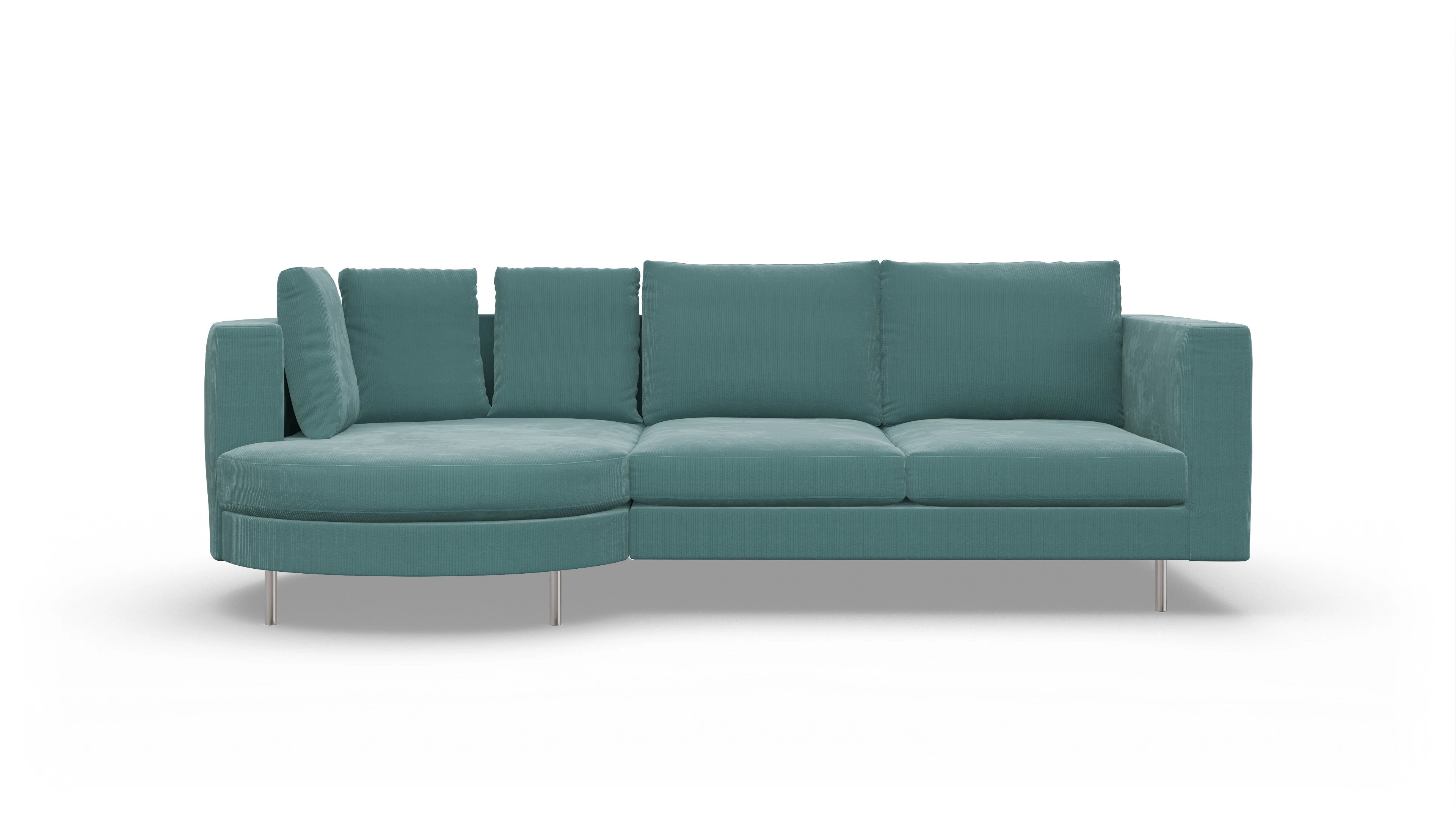 2,5-Sitzer, Rec. rund links