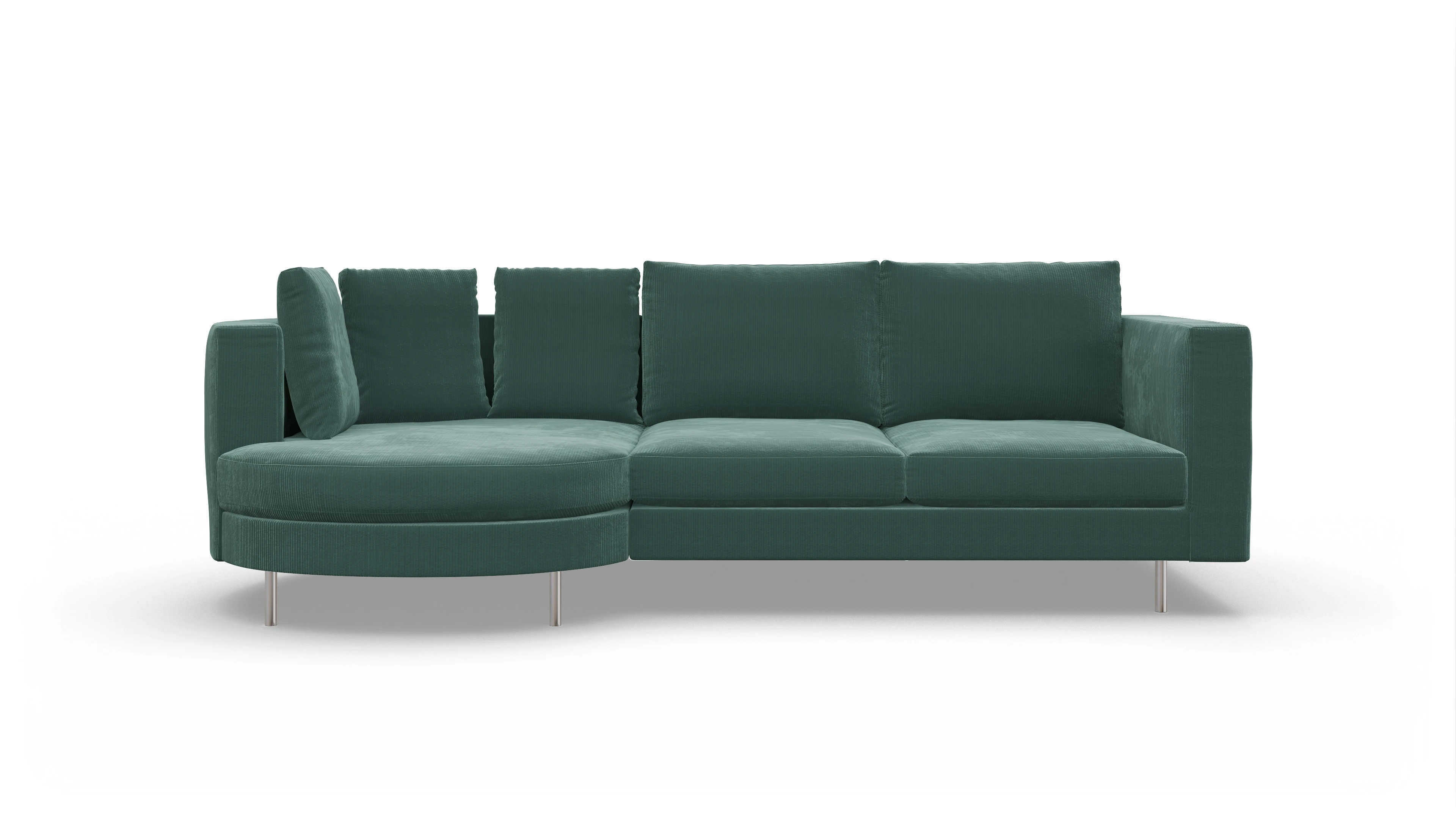 2,5-Sitzer, Rec. rund links