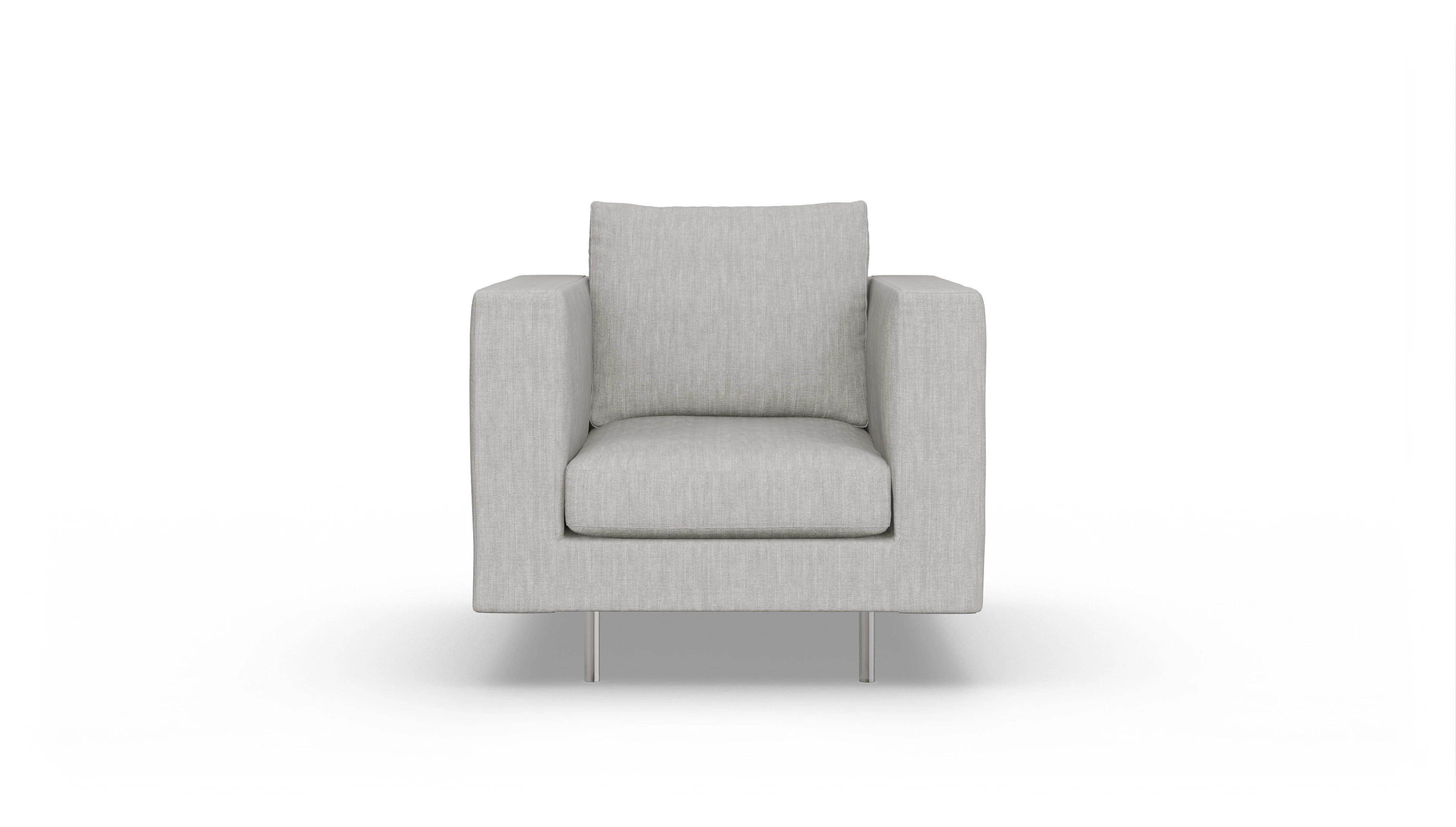 Ansicht des Produktes Silea Sessel in Stoff beige